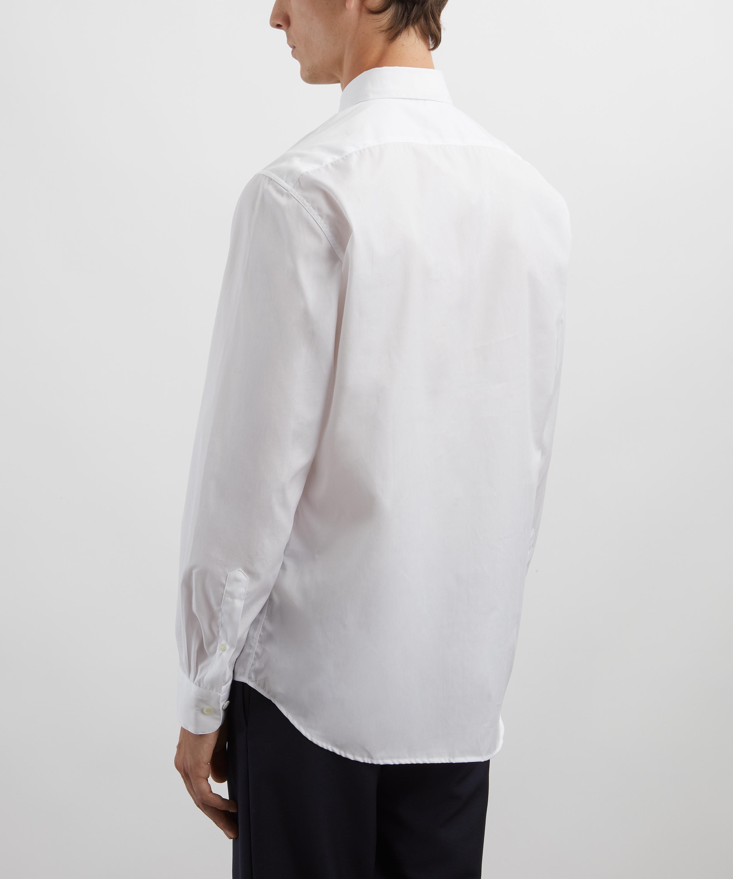 Dries Van Noten - White Cotton Poplin Shirt image number 3