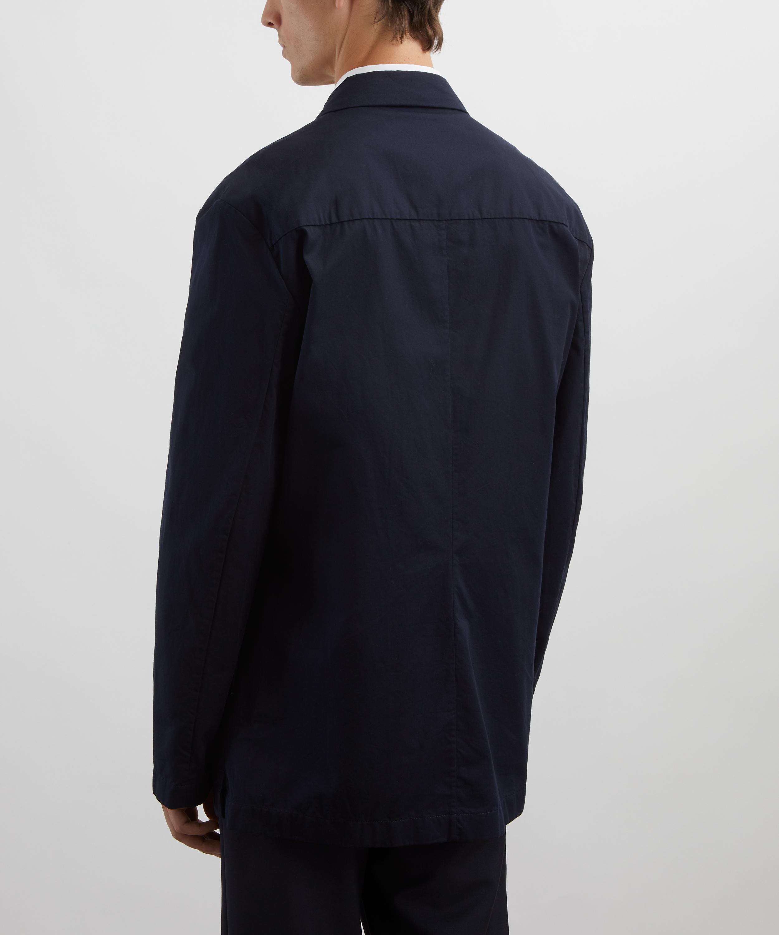 Dries Van Noten - Double-Breasted Cotton Poplin Blazer image number 3