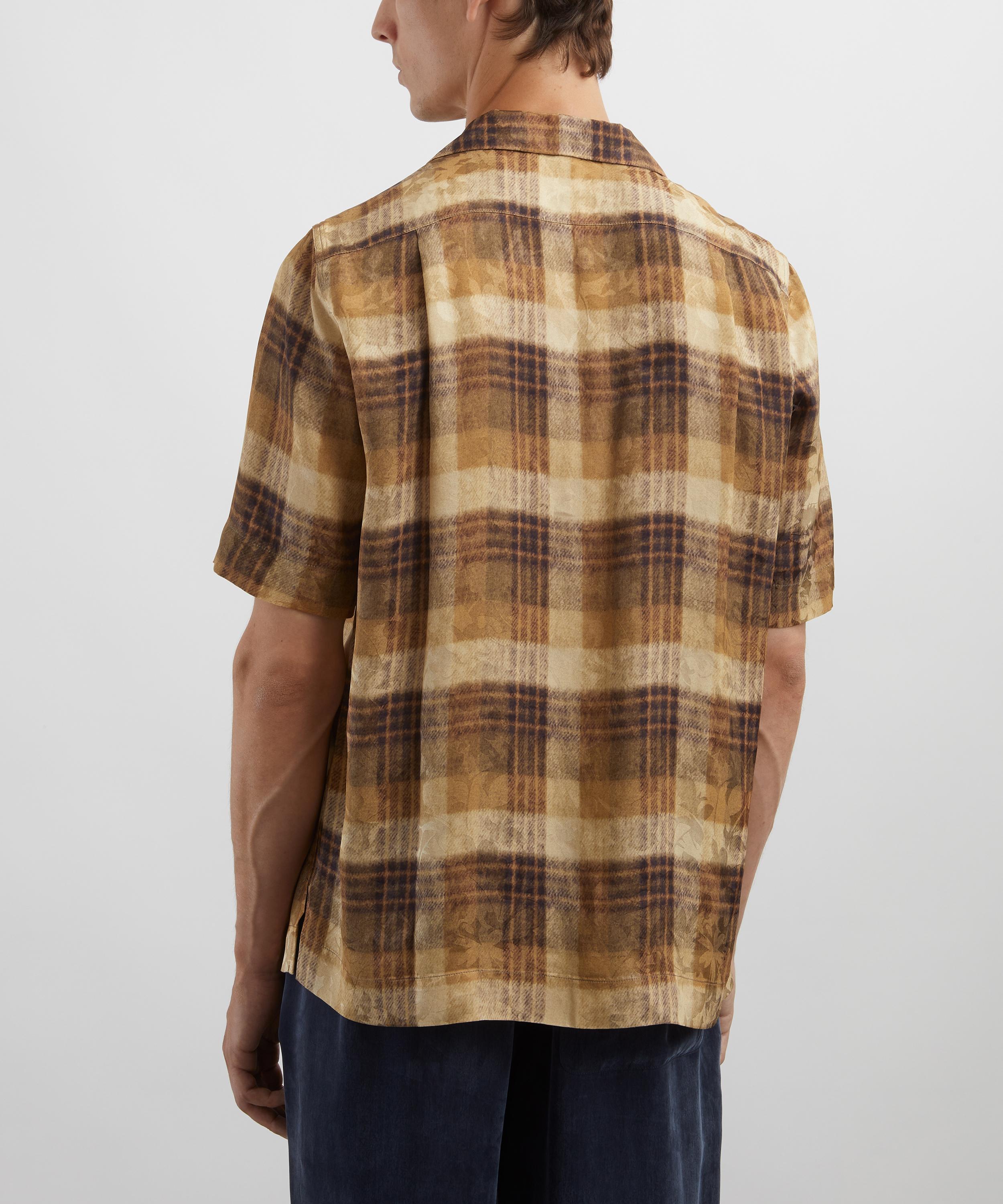 Dries Van Noten - Boxy Viscose Check Shirt image number 3
