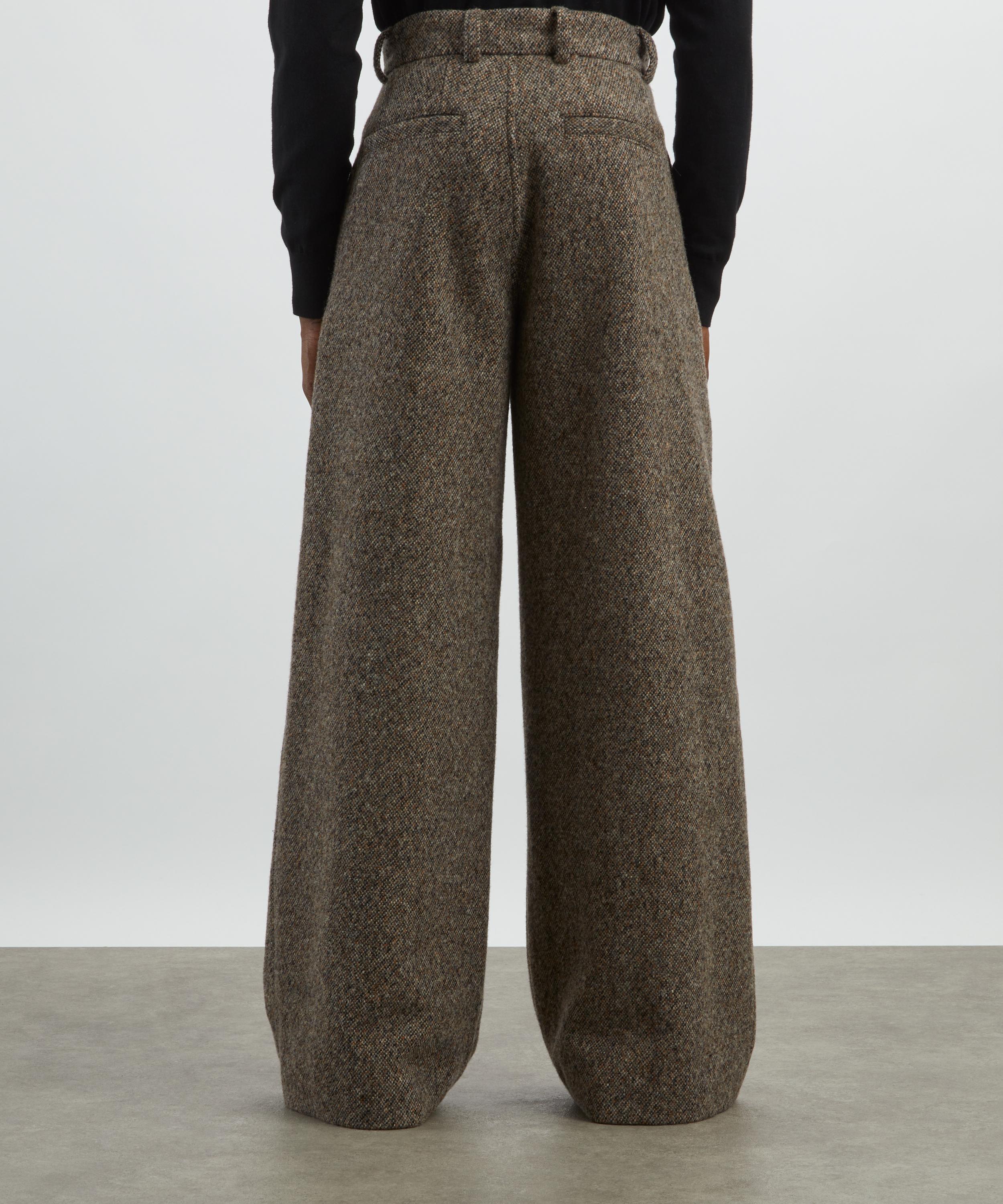 Dries Van Noten - Wrap-Effect Wool Trousers image number 3