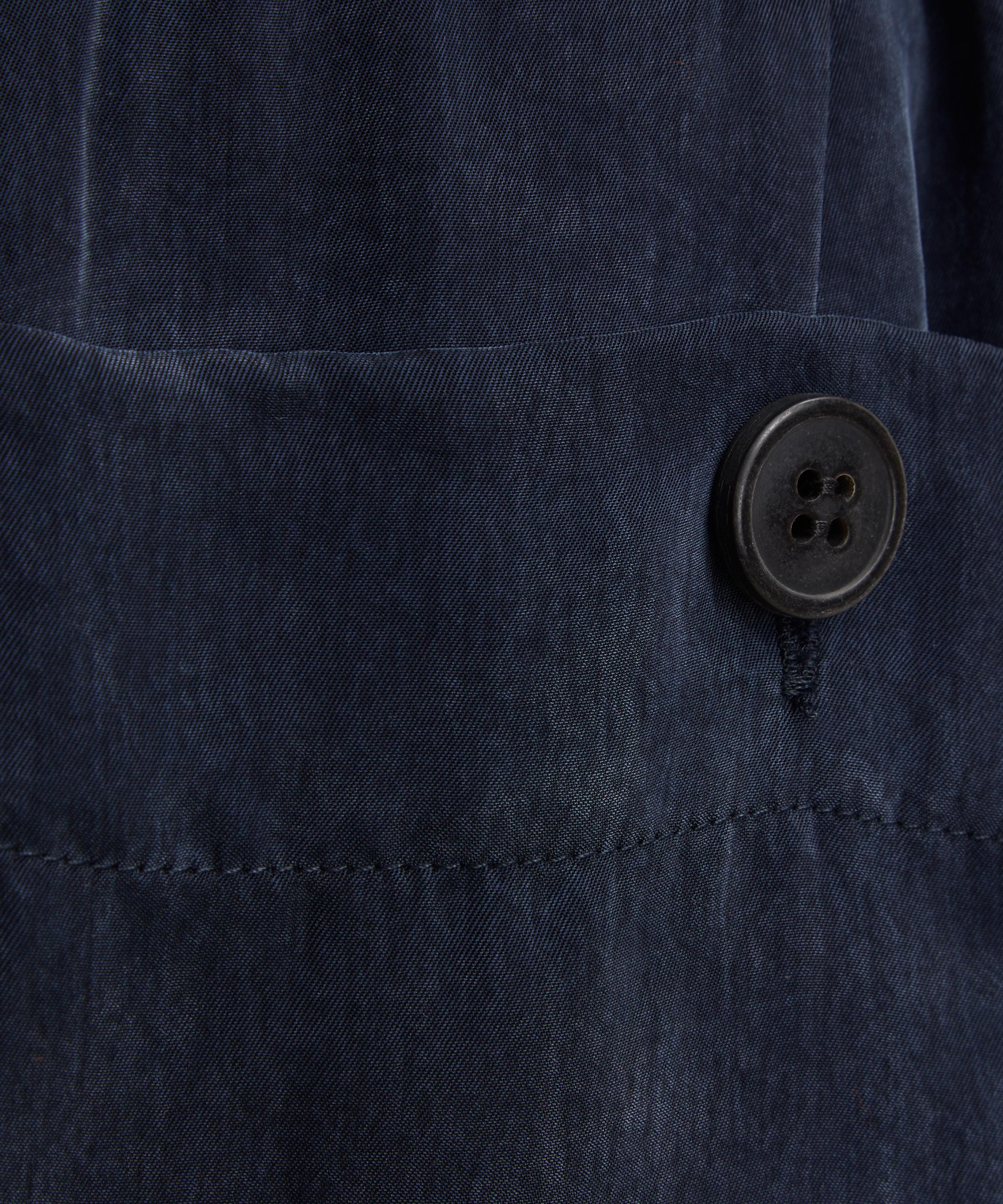 Dries Van Noten - Brushed Satin Drawstring Trousers image number 4
