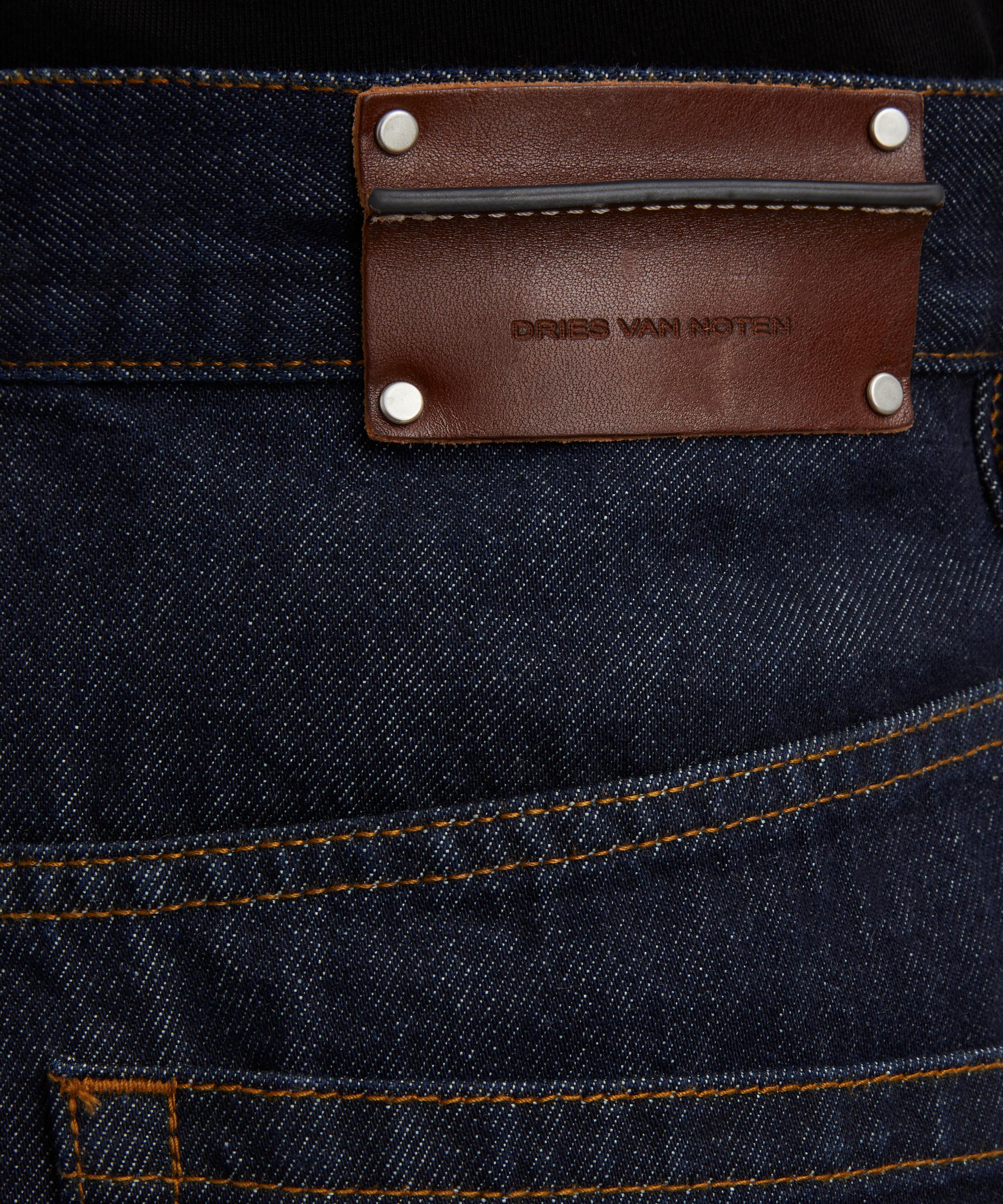Dries Van Noten - Pine Straight-Cut Denim Jeans image number 4