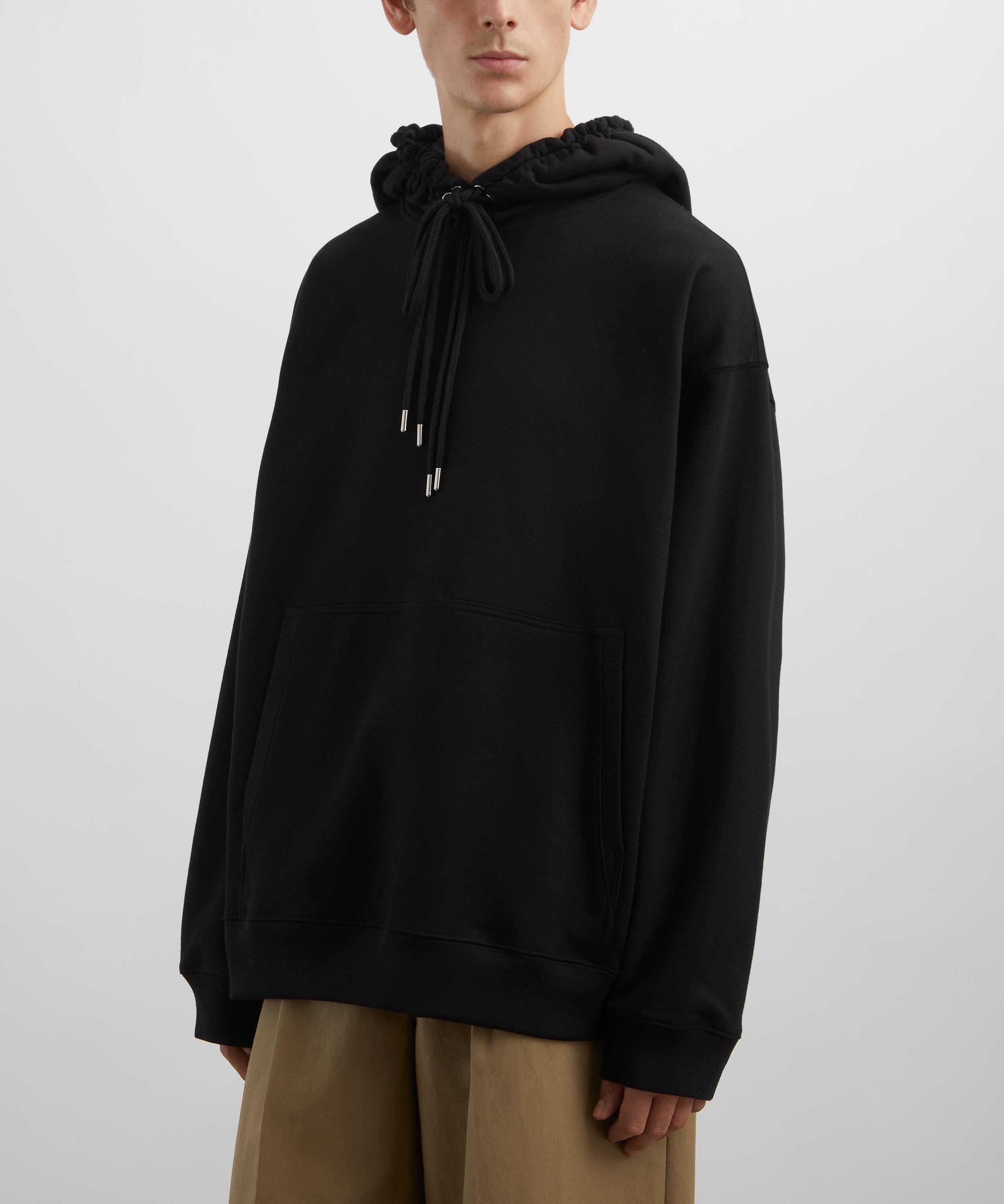 Dries Van Noten - Black Loose-Fit Hoodie image number 2