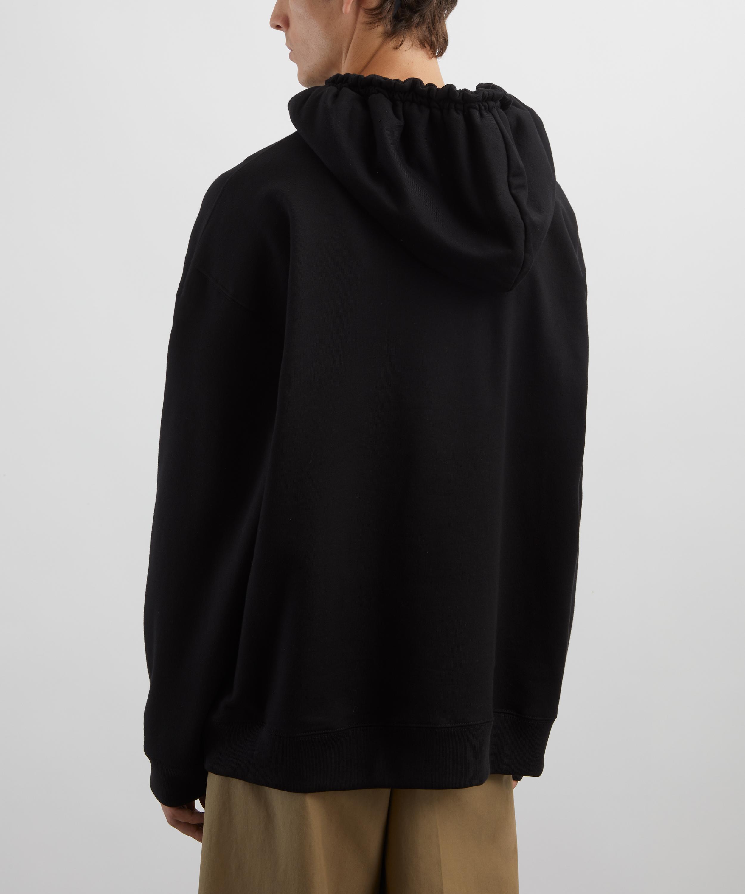 Dries Van Noten - Black Loose-Fit Hoodie image number 3
