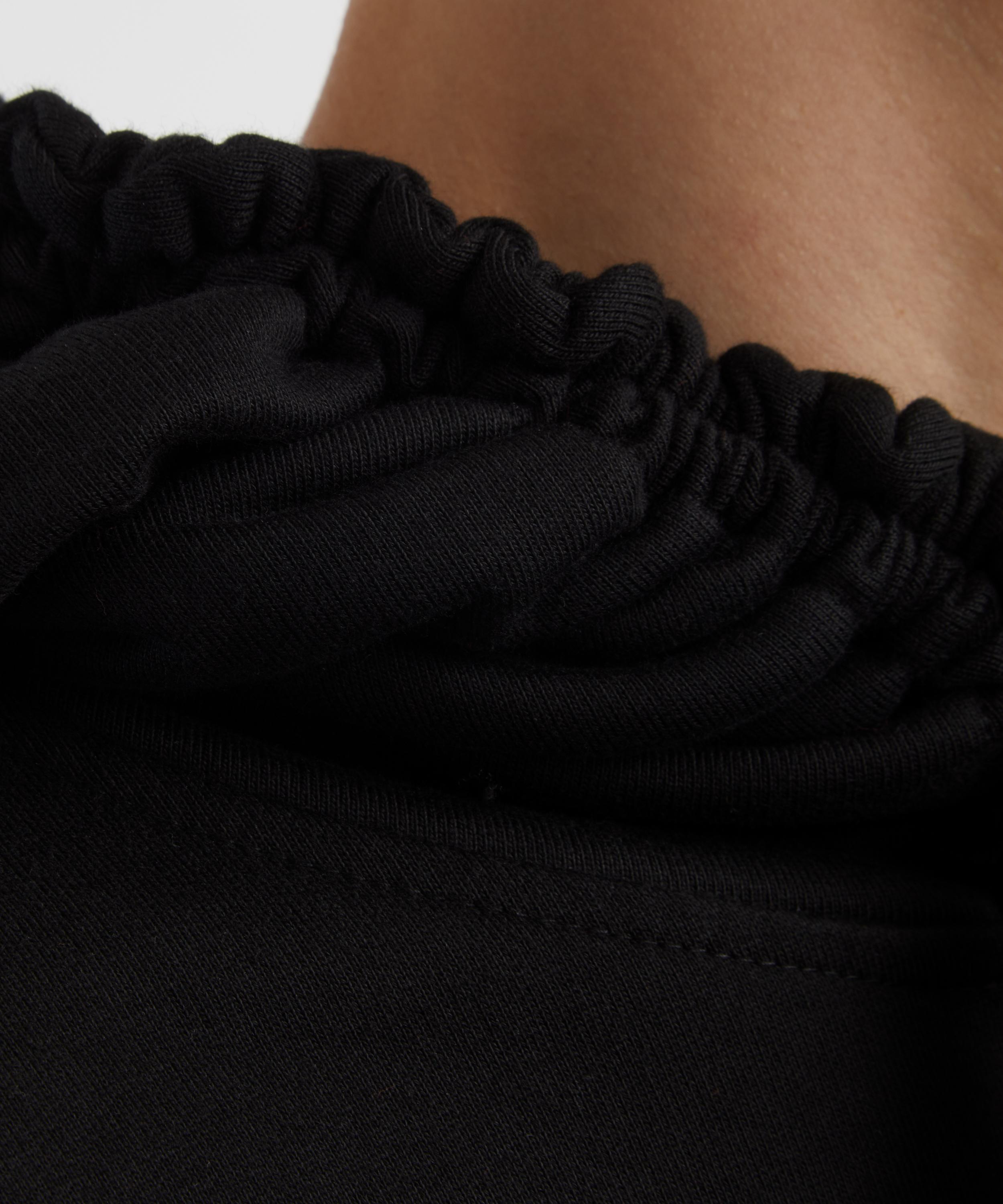 Dries Van Noten - Black Loose-Fit Hoodie image number 4