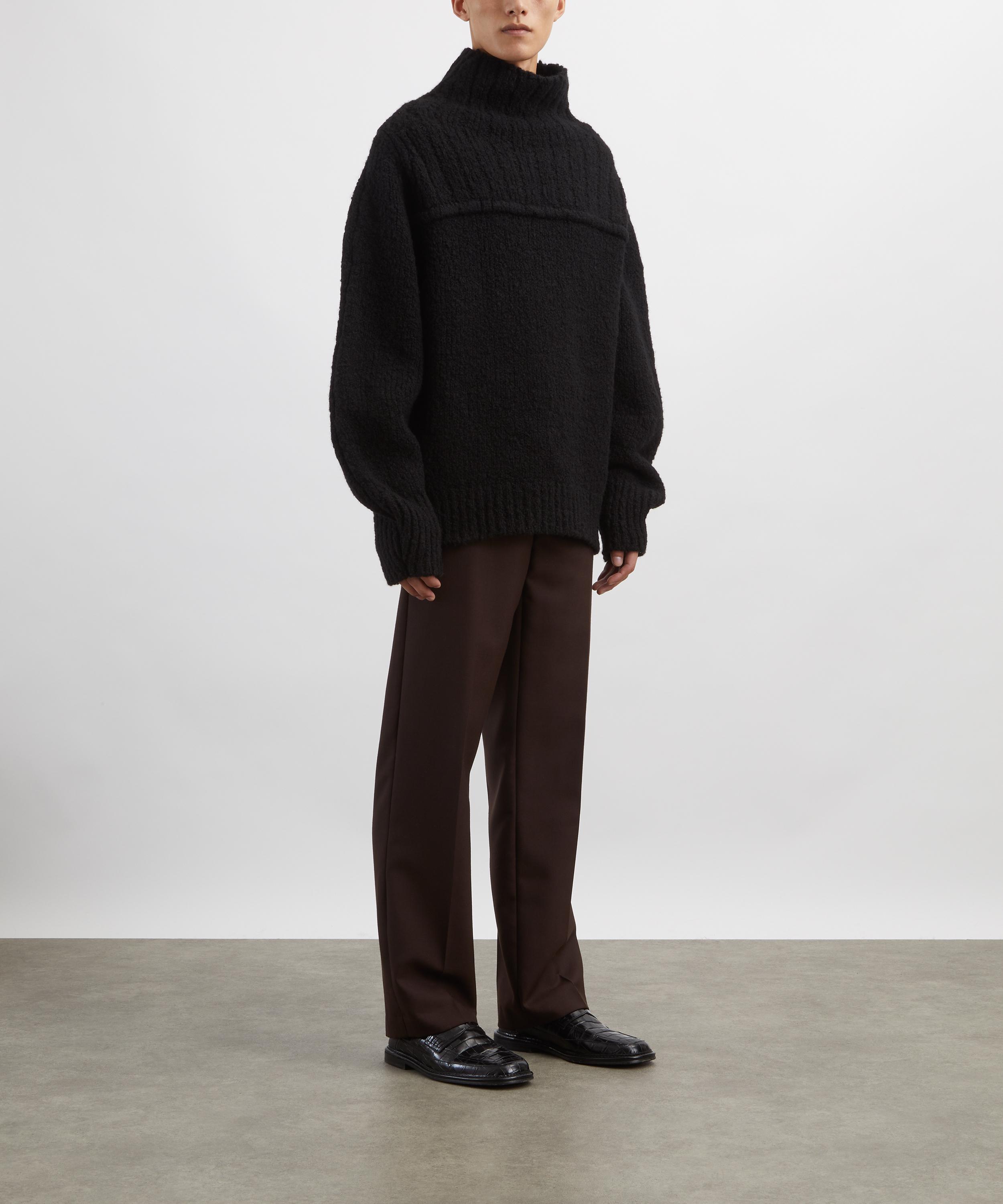 Dries Van Noten - Oversized Wool Turtleneck Jumper image number 1