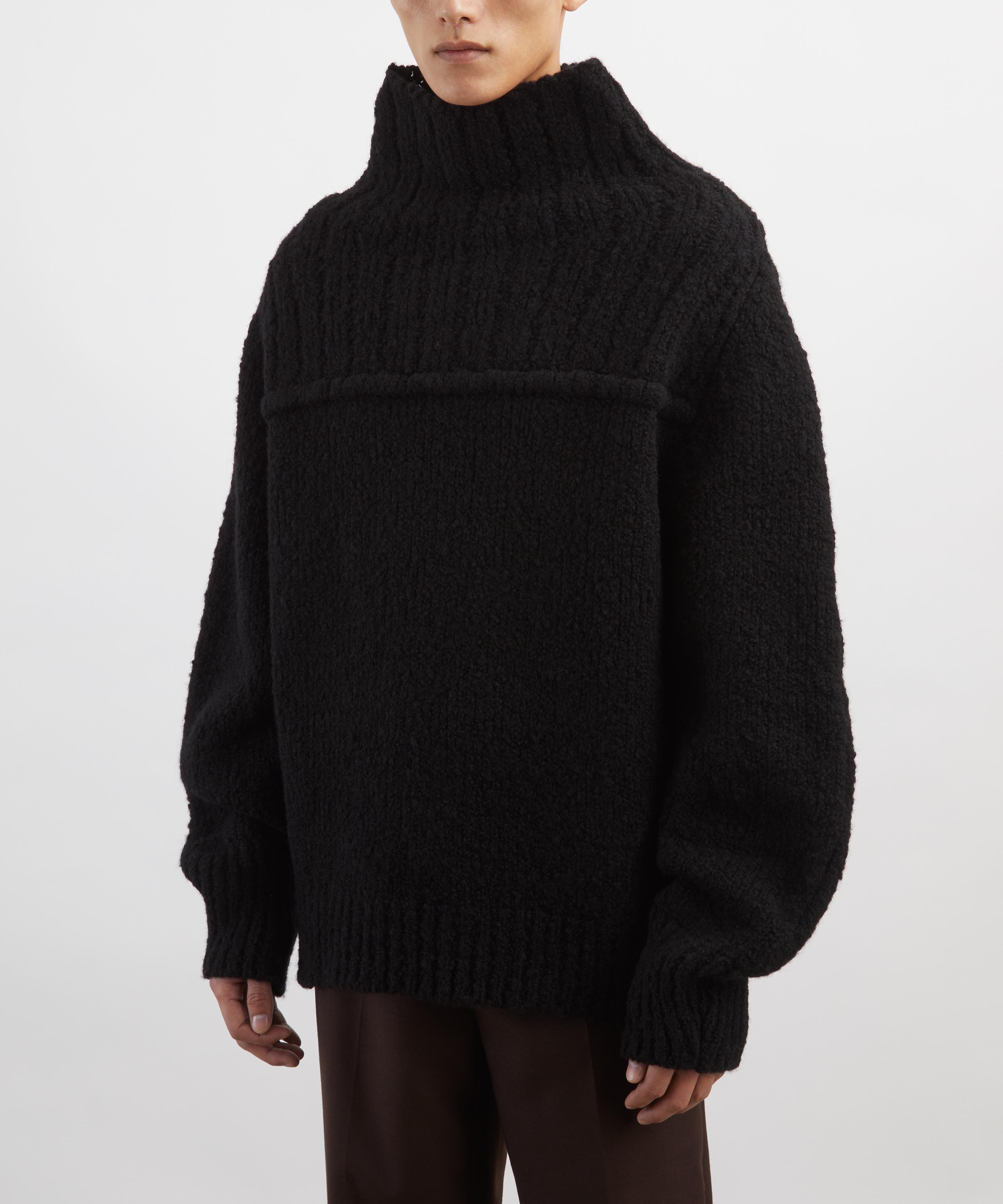 Dries Van Noten - Oversized Wool Turtleneck Jumper image number 2