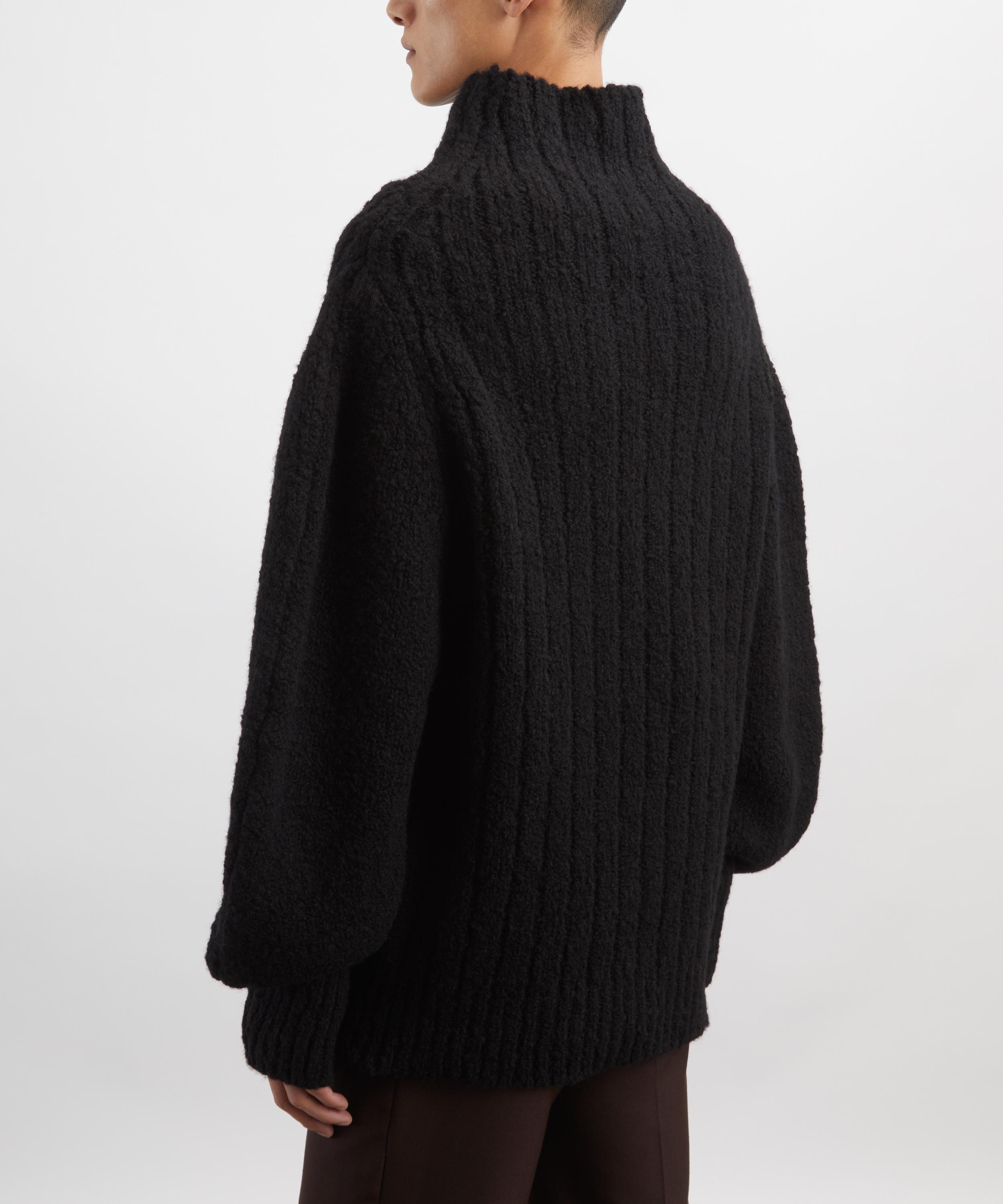 Dries Van Noten - Oversized Wool Turtleneck Jumper image number 3