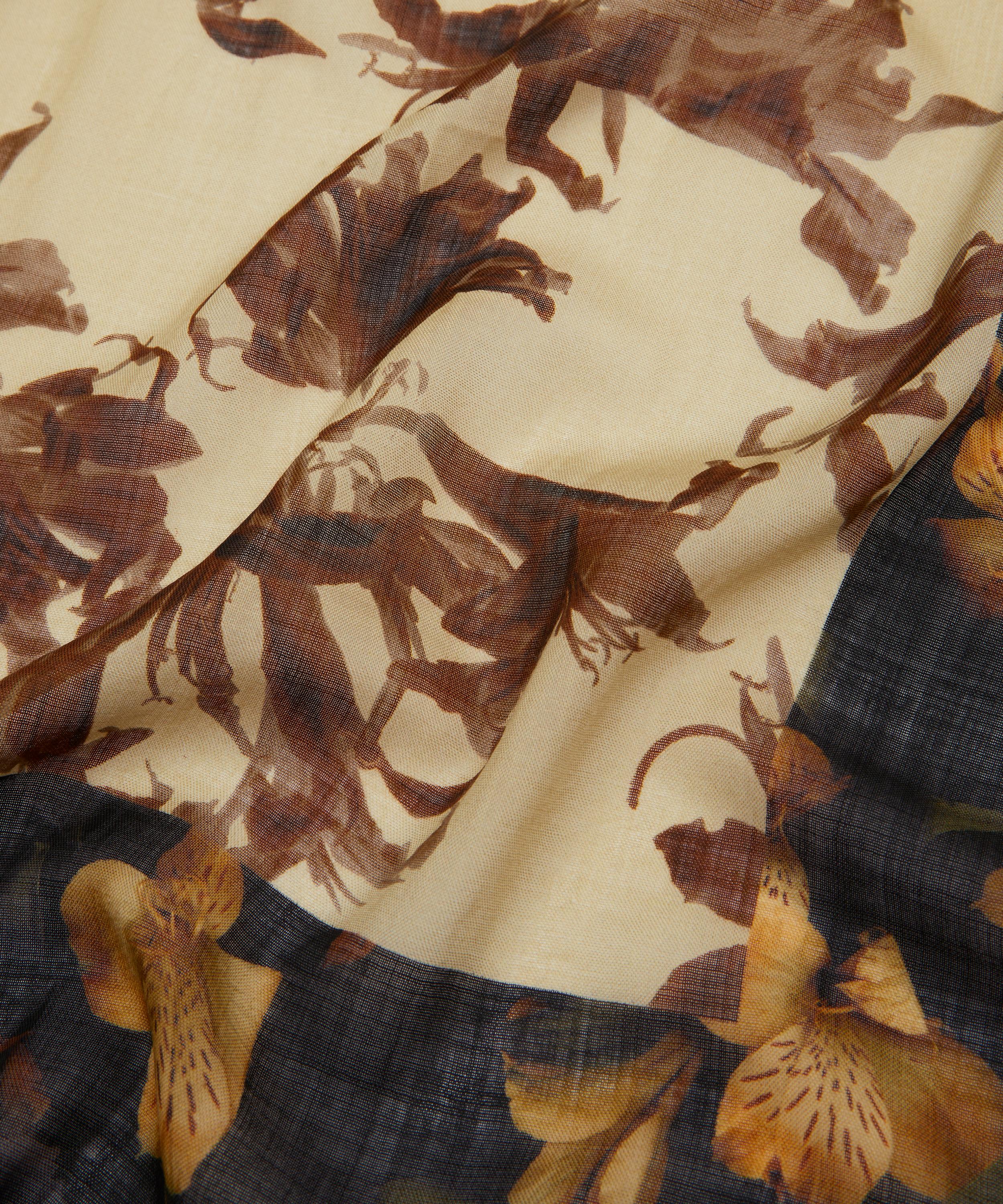 Dries Van Noten - Floral Scarf image number 3