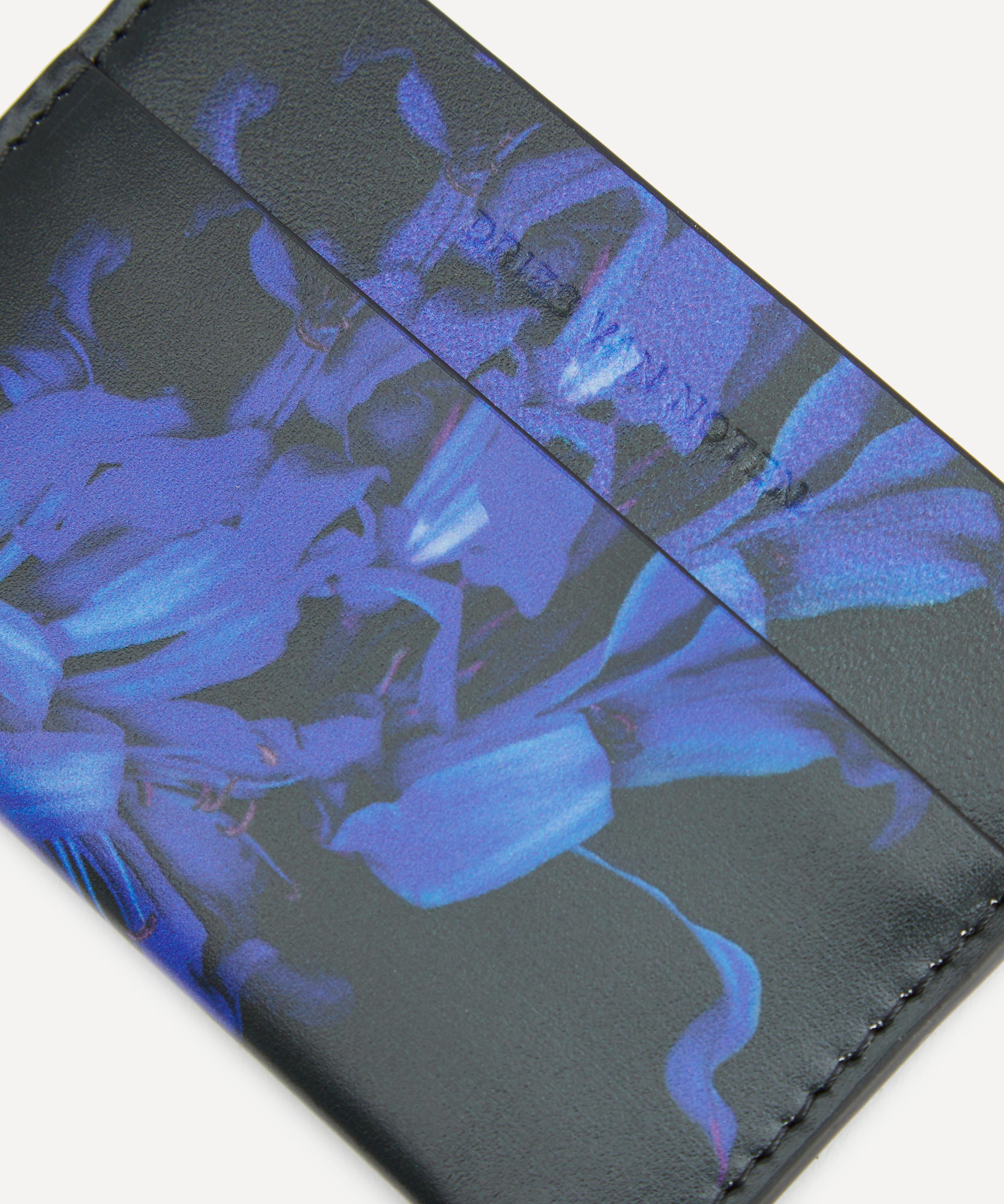 Dries Van Noten - Floral Leather Cardholder image number 3