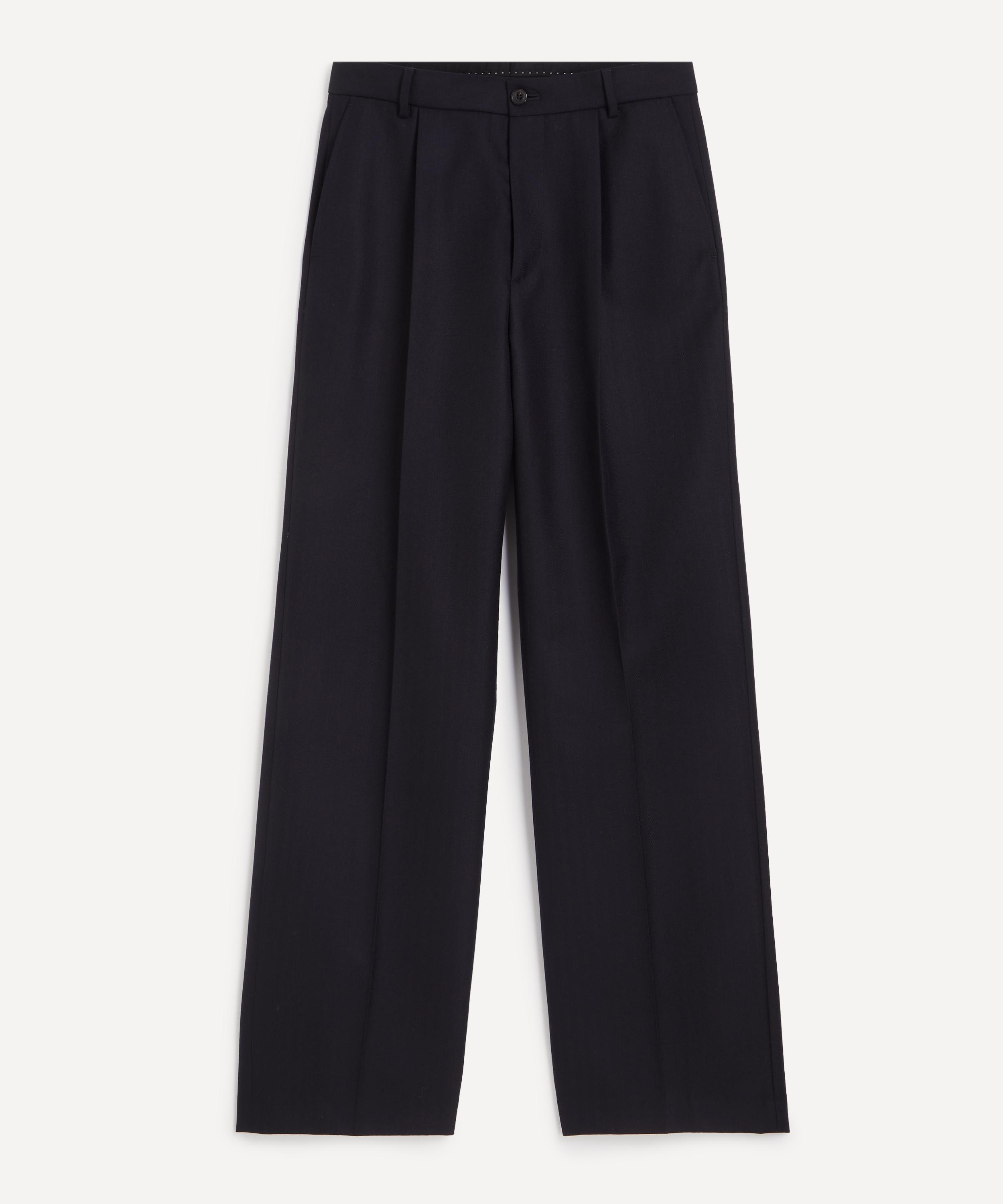 Dries Van Noten - Pleated Straight-Leg Wool Trousers image number 0