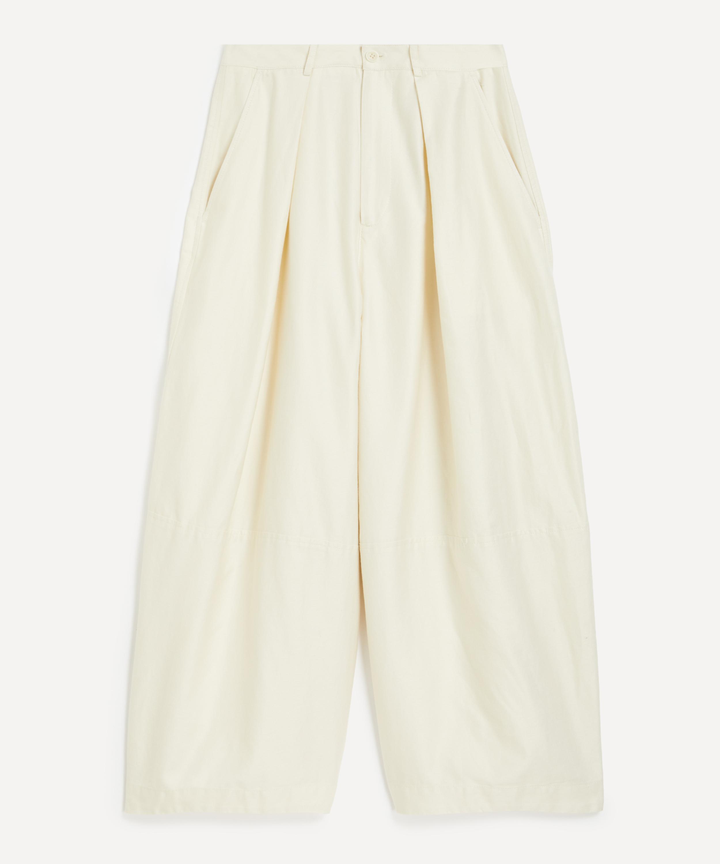 YMC - Off-White Deadbeat Trousers image number 0