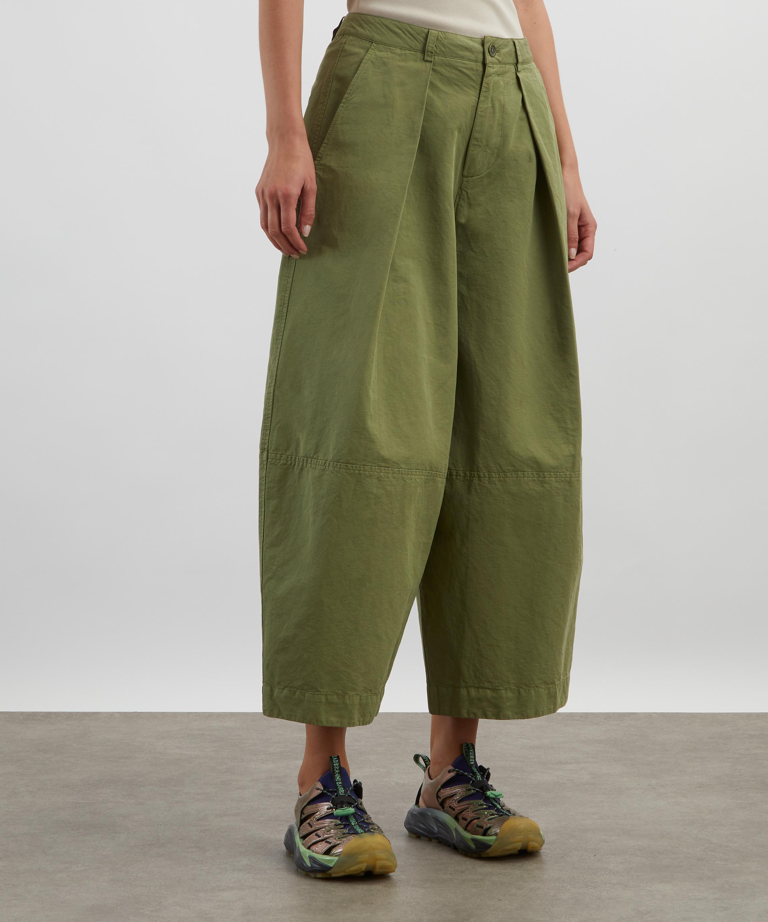 YMC - Green Deadbeat Trousers image number 2
