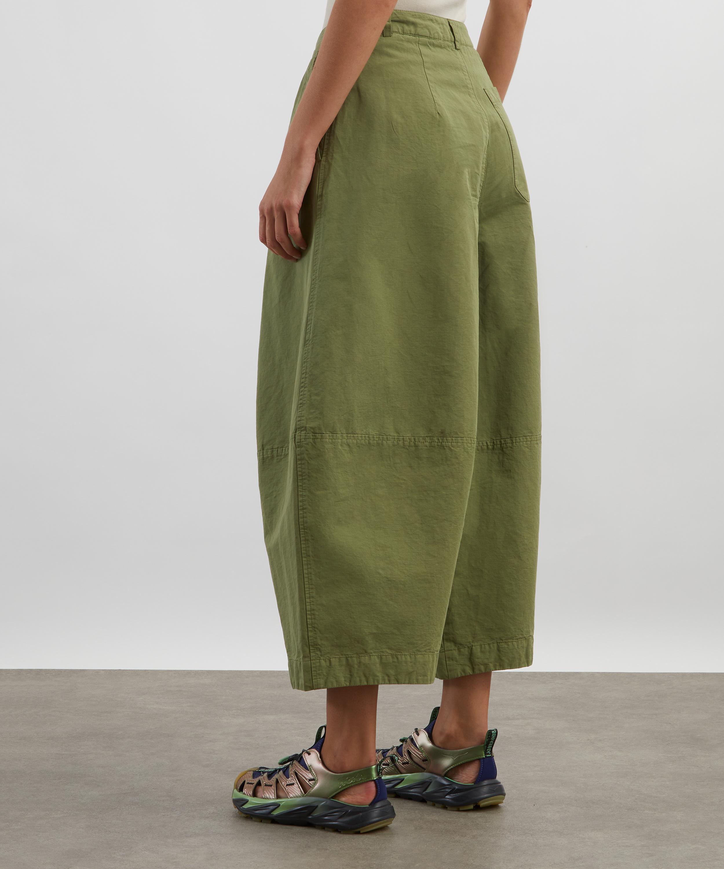 YMC - Green Deadbeat Trousers image number 3