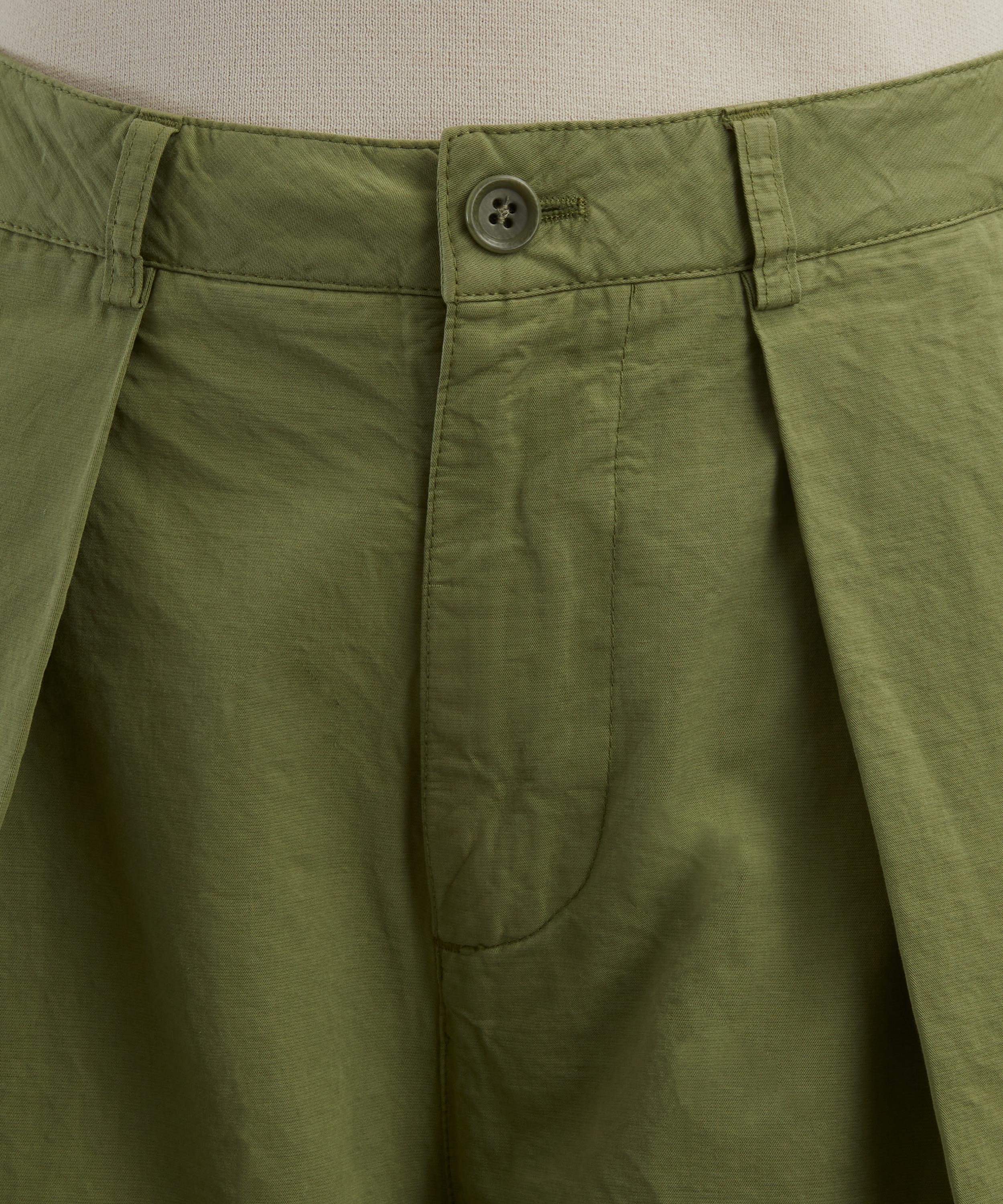 YMC - Green Deadbeat Trousers image number 4