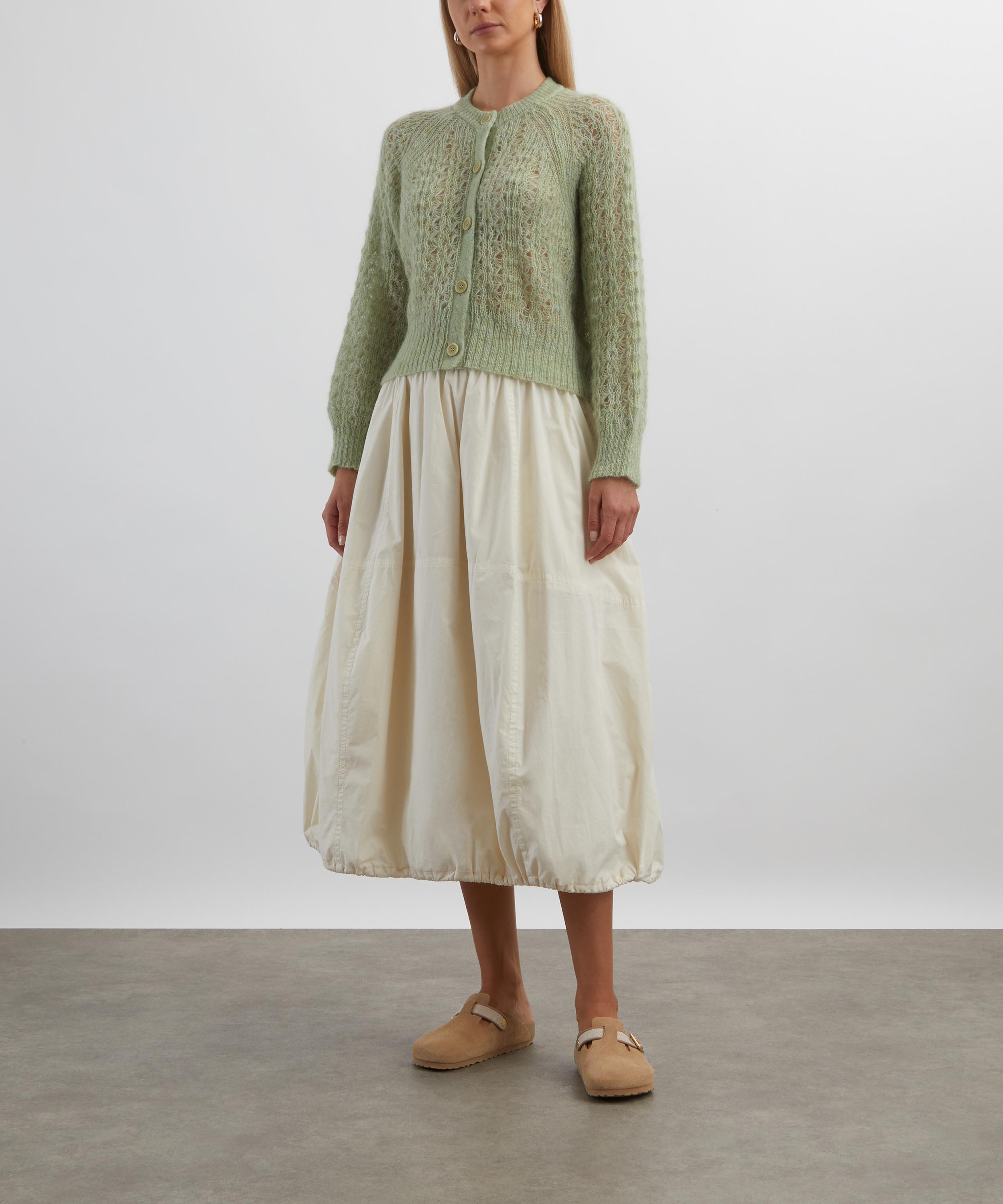 YMC - Lime Foxtail Cardigan image number 1