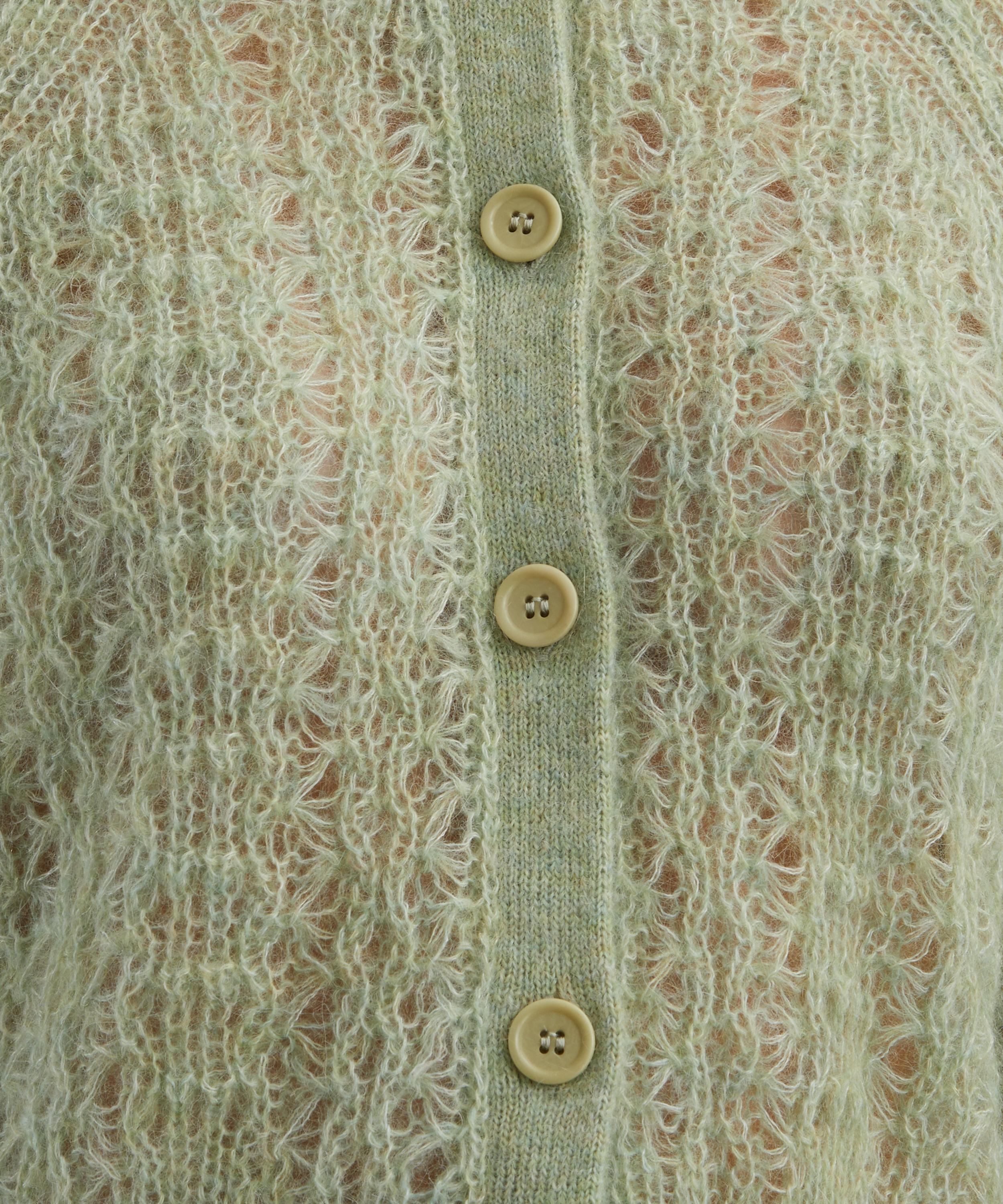 YMC - Lime Foxtail Cardigan image number 4