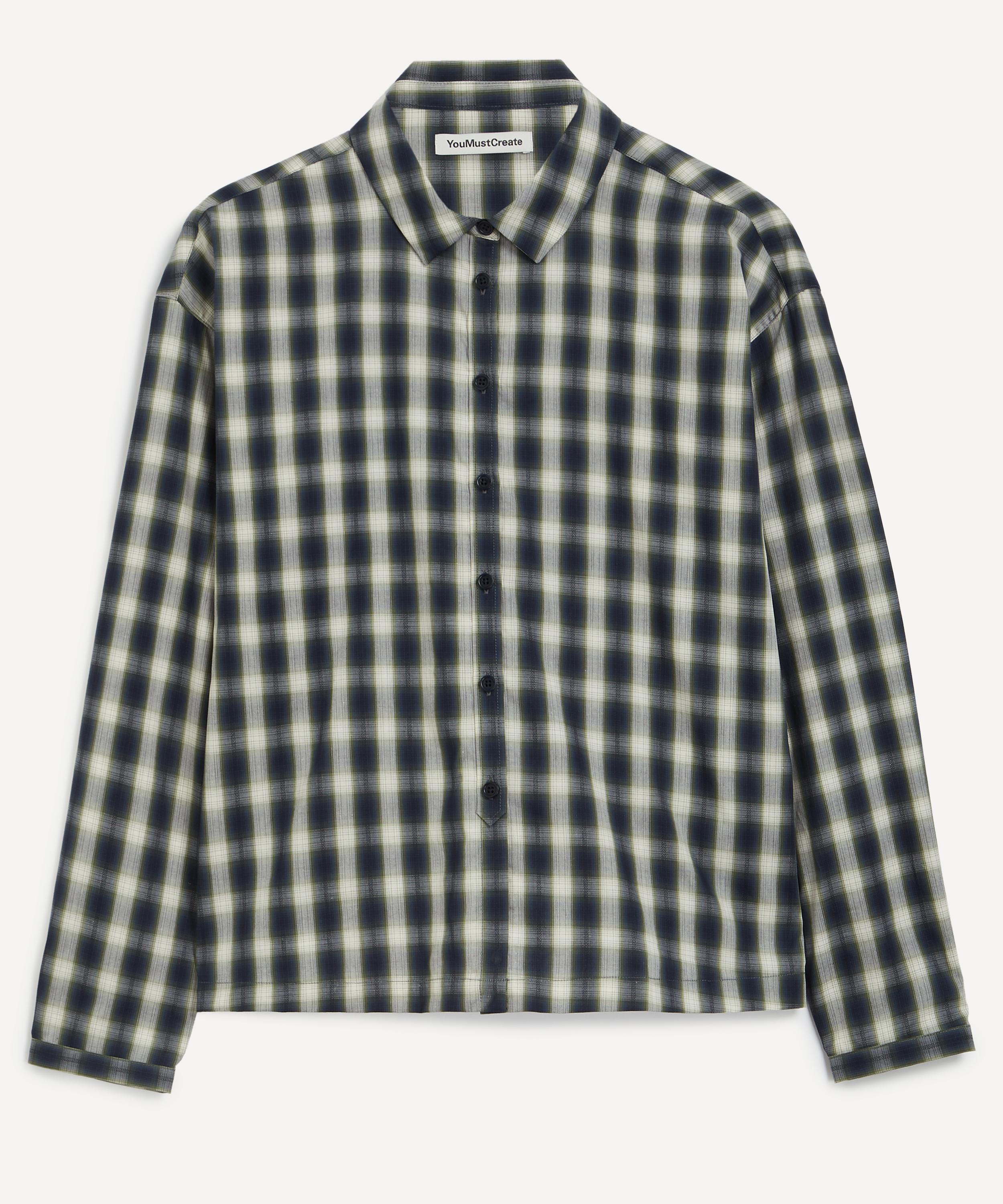YMC - Marianne Checked Long-Sleeve Shirt