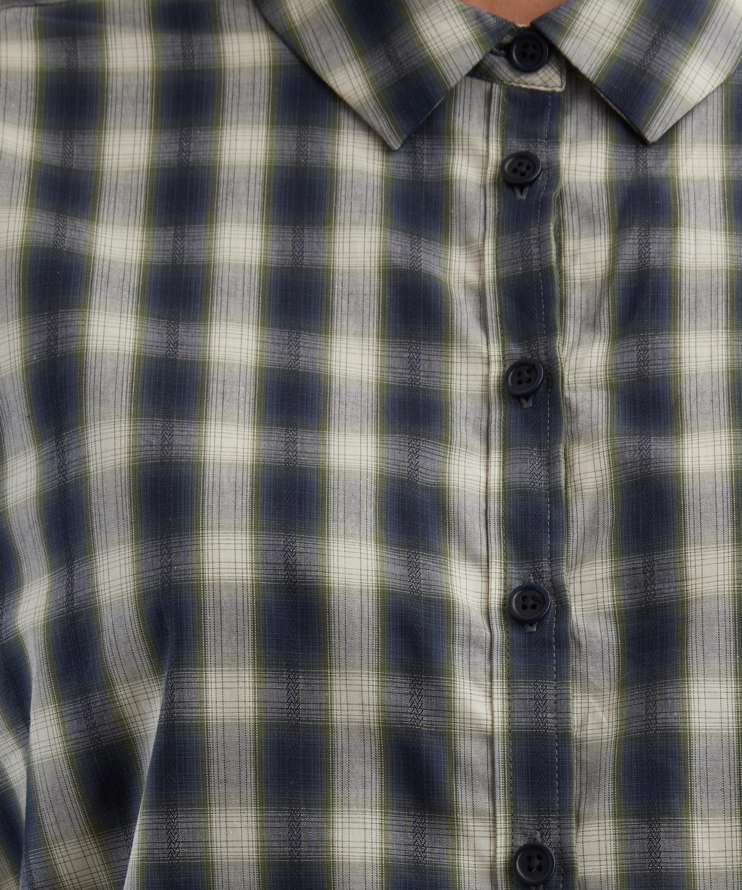YMC - Marianne Checked Long-Sleeve Shirt image number 4