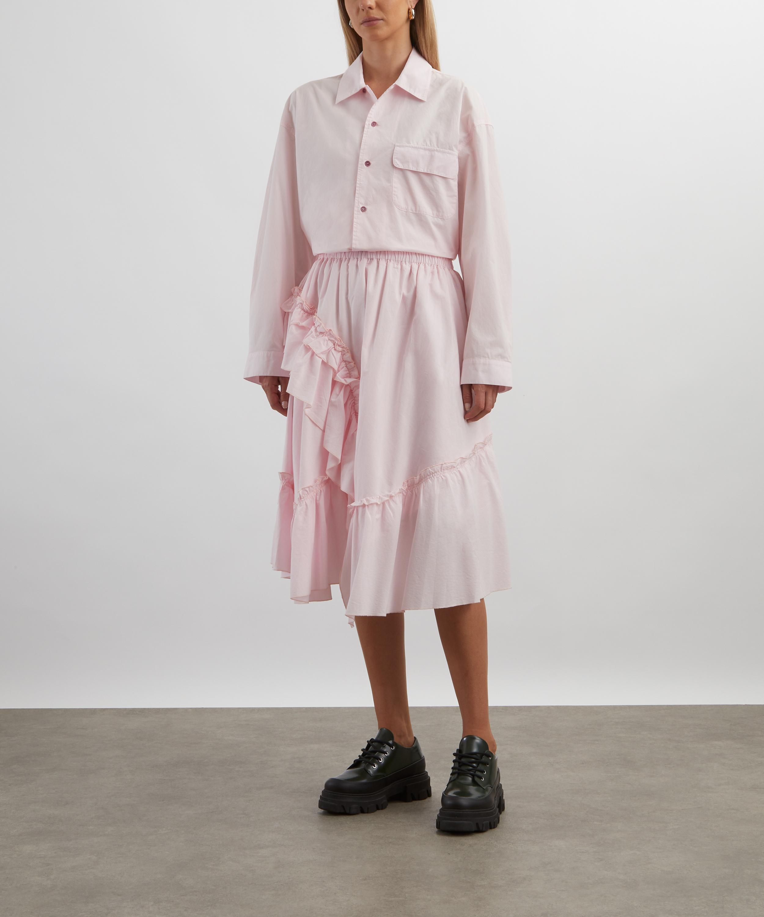 YMC - Pink Draped Skirt image number 1
