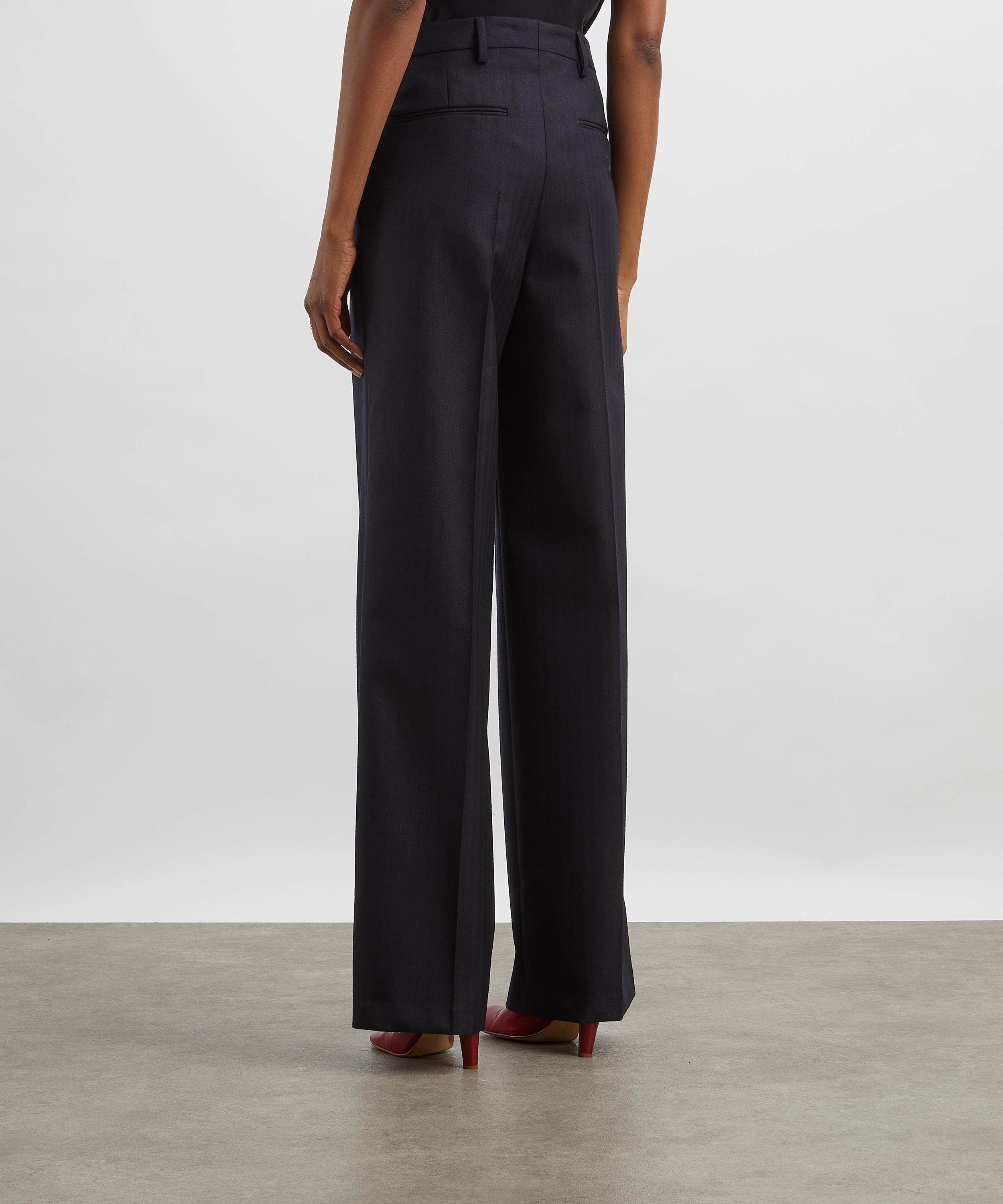 Dries Van Noten - Portia Wide-Leg Wool Trousers image number 3