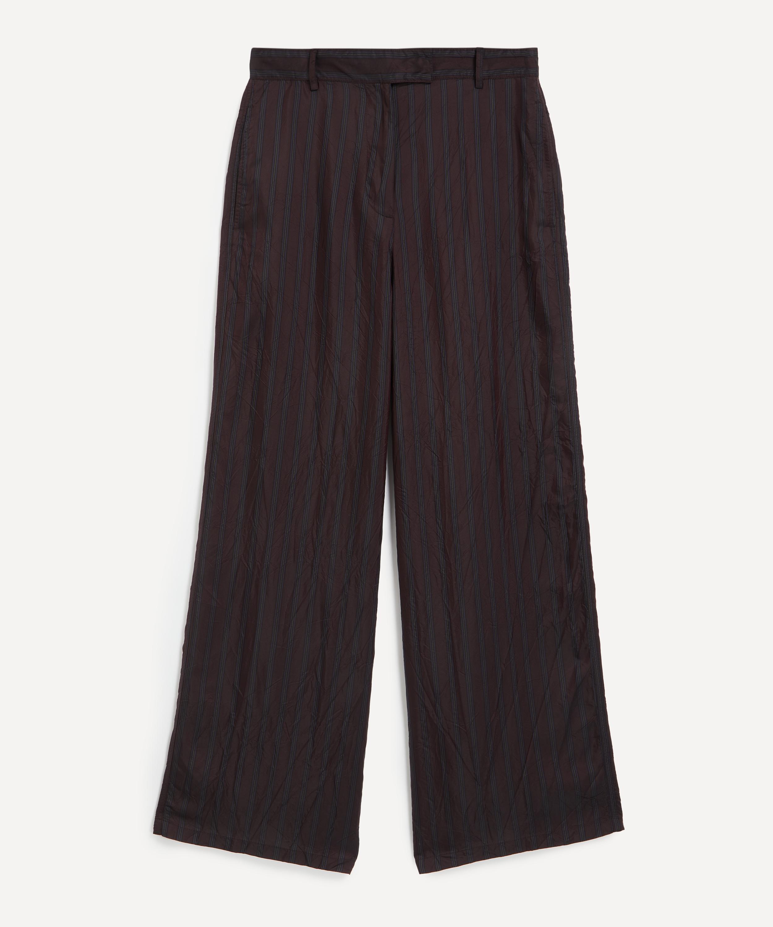 Dries Van Noten - Striped Wide-Leg Trousers image number 0