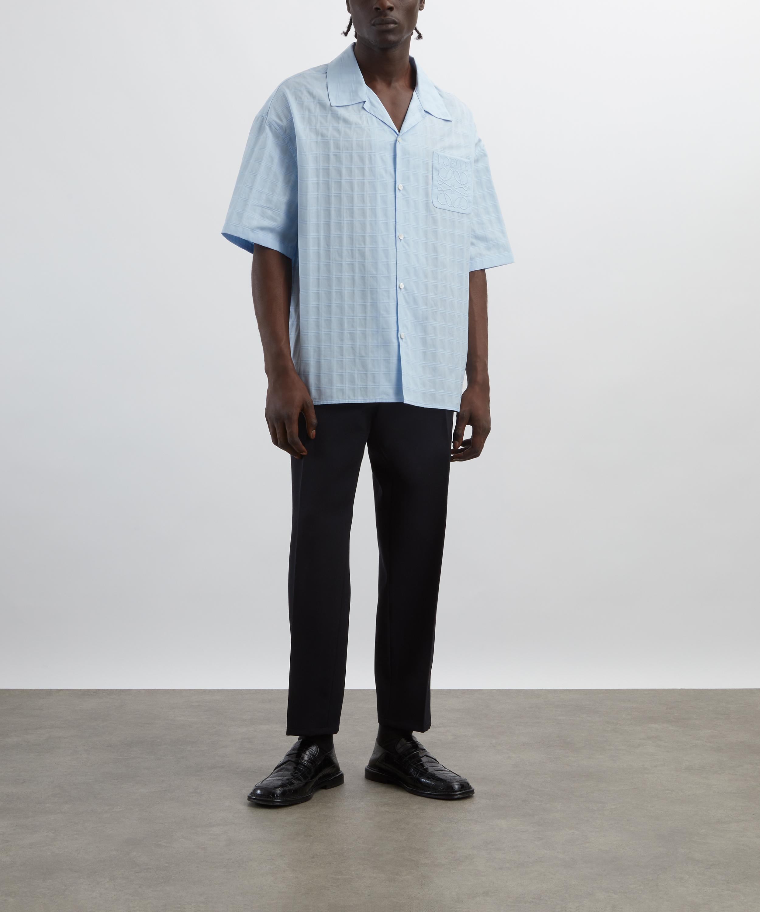 Jil Sander Navy Wool Gabardine Tapered Trousers | Liberty