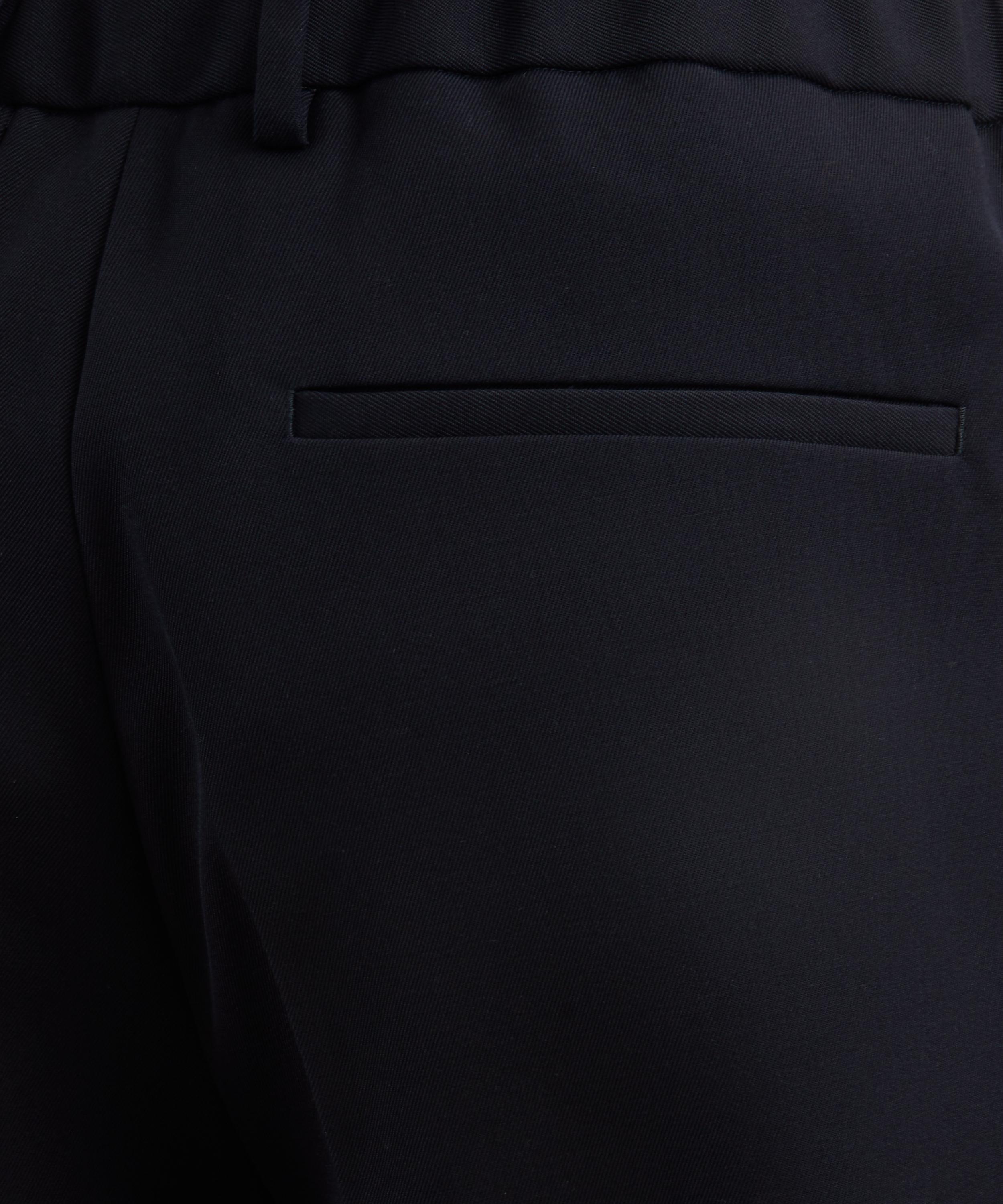 Jil Sander Navy Wool Gabardine Tapered Trousers | Liberty