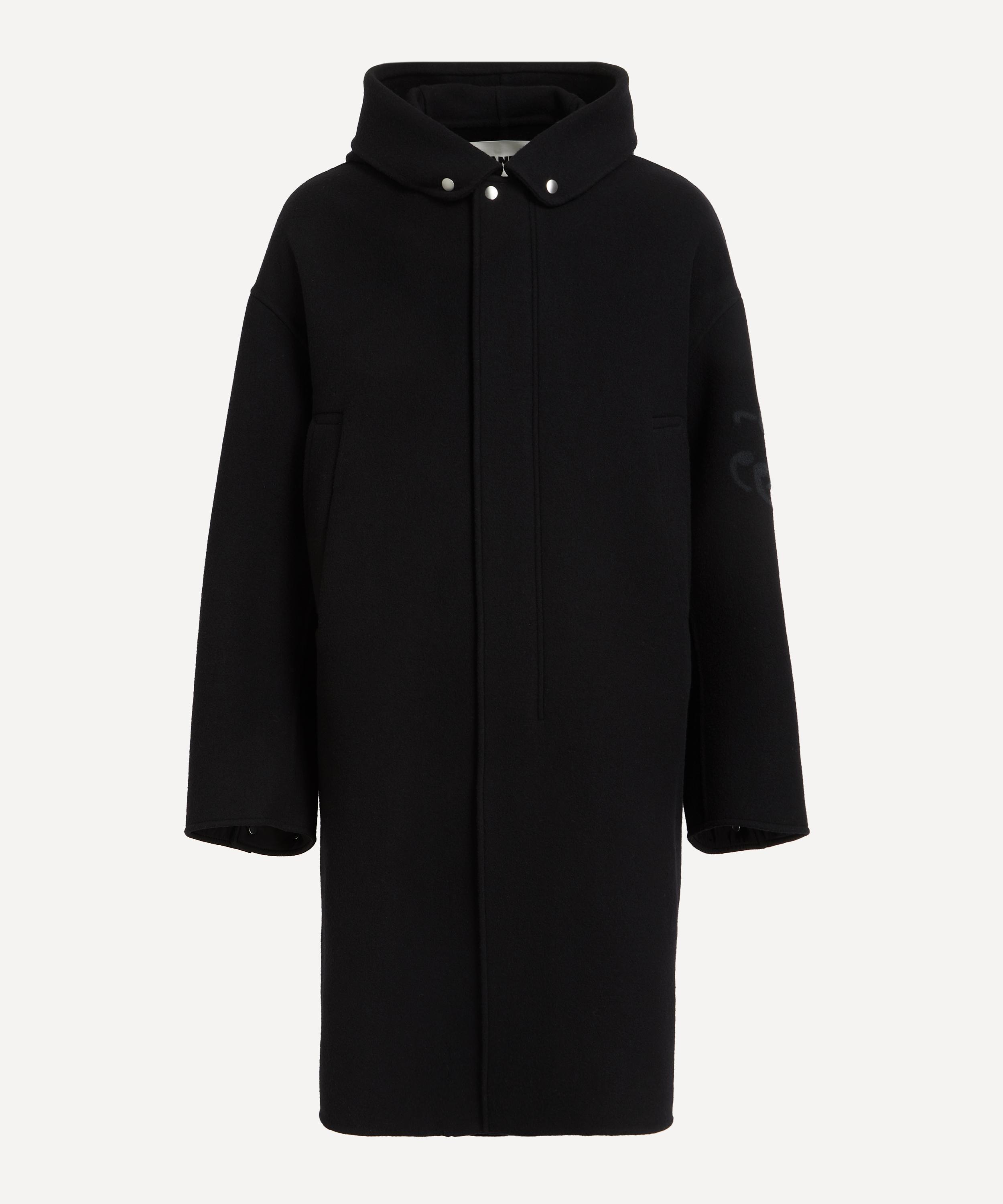 ジルサンダー Jil Sander Virgin Wool Parka Jil Sander Black Virgin Wool Parka | Liberty
