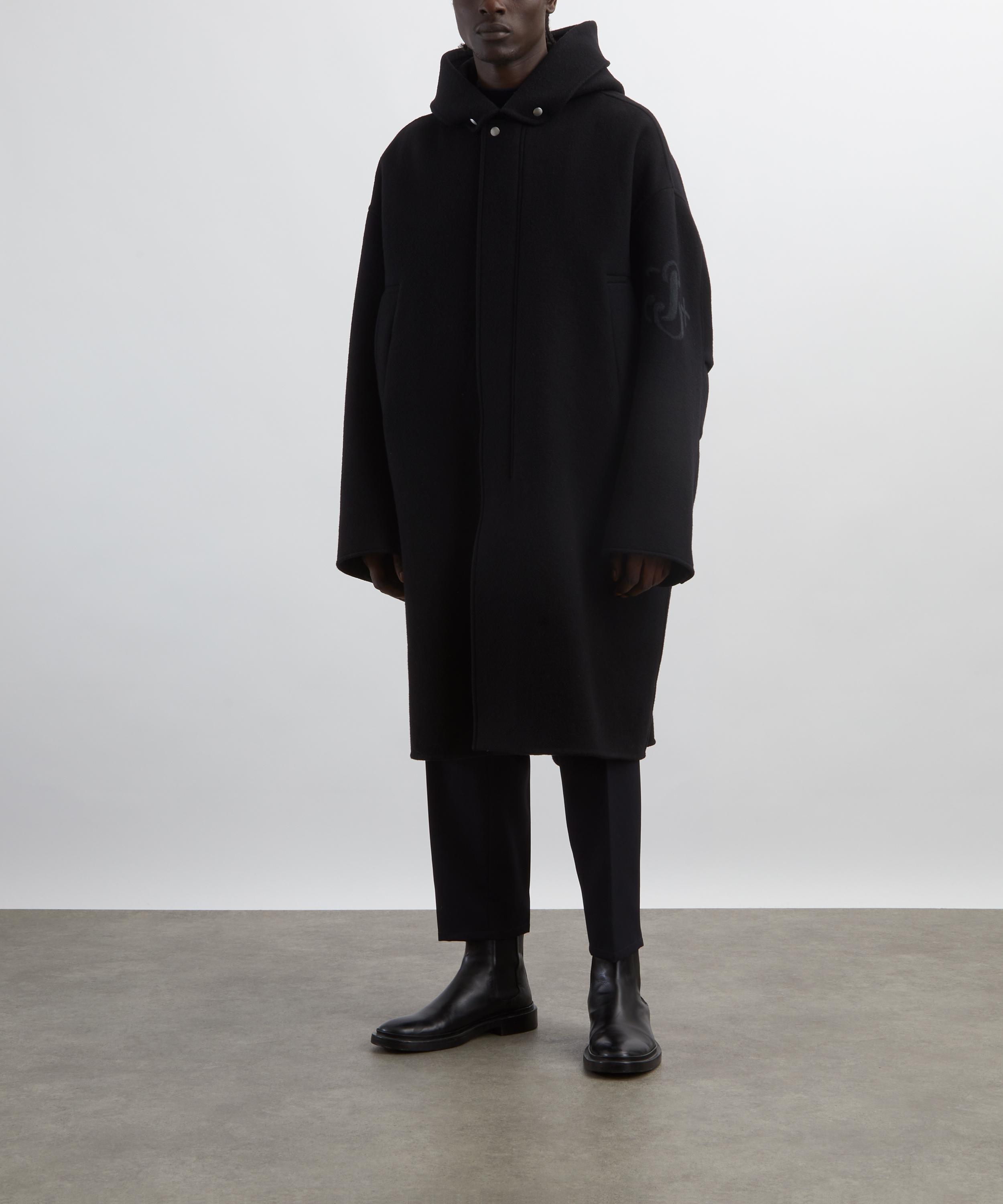 ジャケット JIL SANDER Black Wool Parka Jil Sander Black Virgin Wool Parka | Liberty