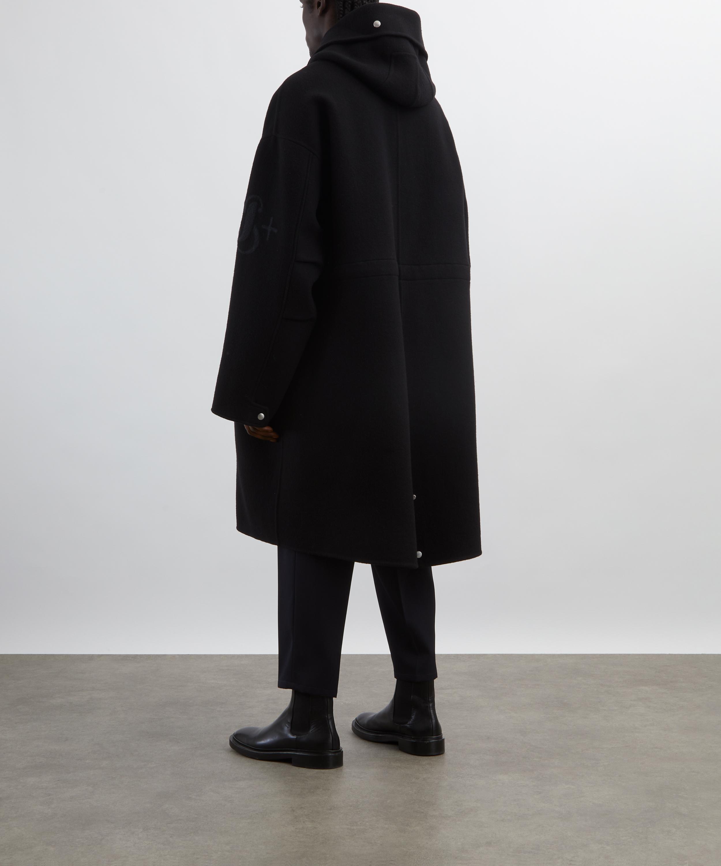 【関税&送料込】Jil Sander Black Wool Parka Jil Sander Black Virgin Wool Parka | Liberty
