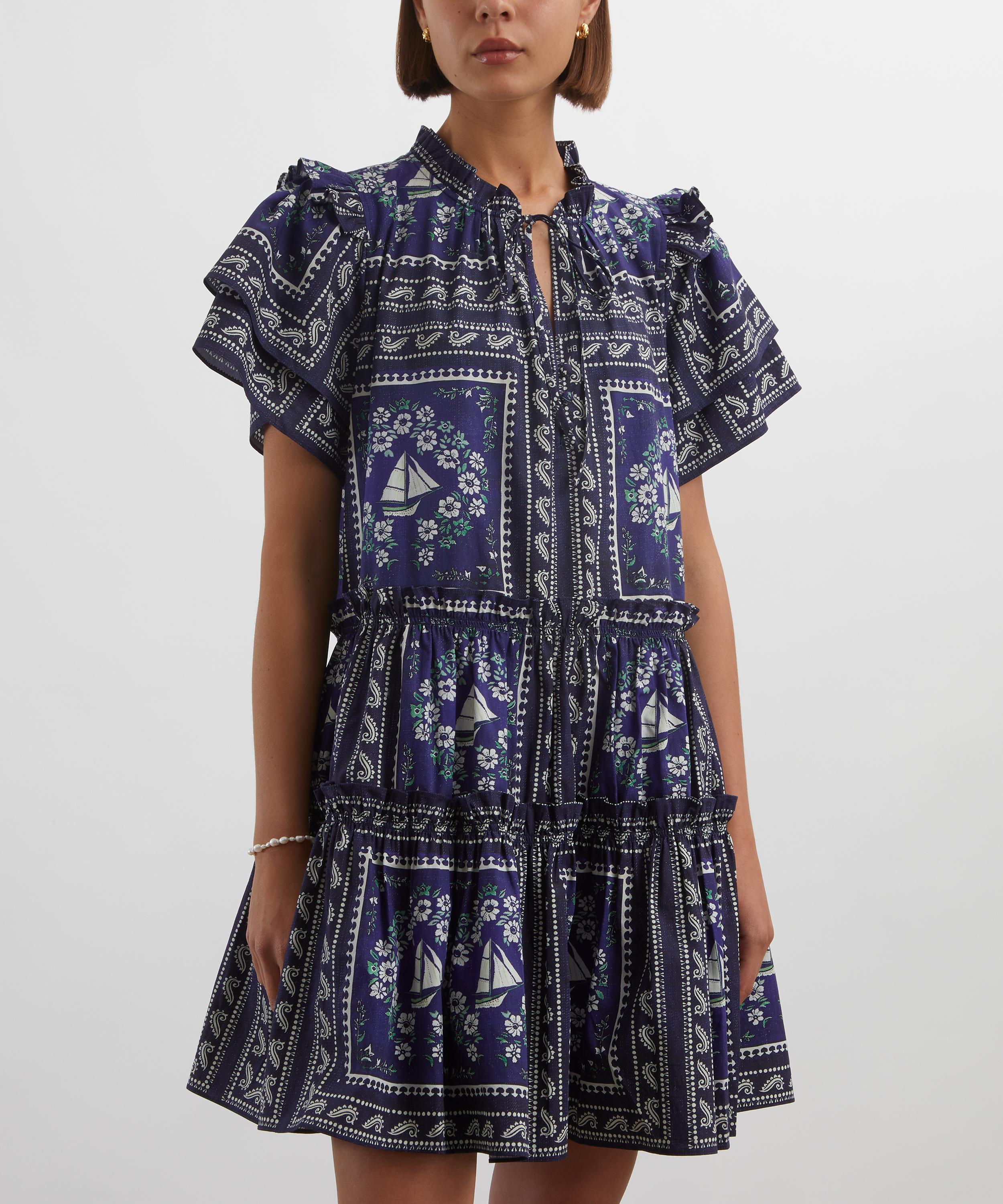 Hunter Bell - Merritt Bon Voyage Swing Mini Dress image number 2