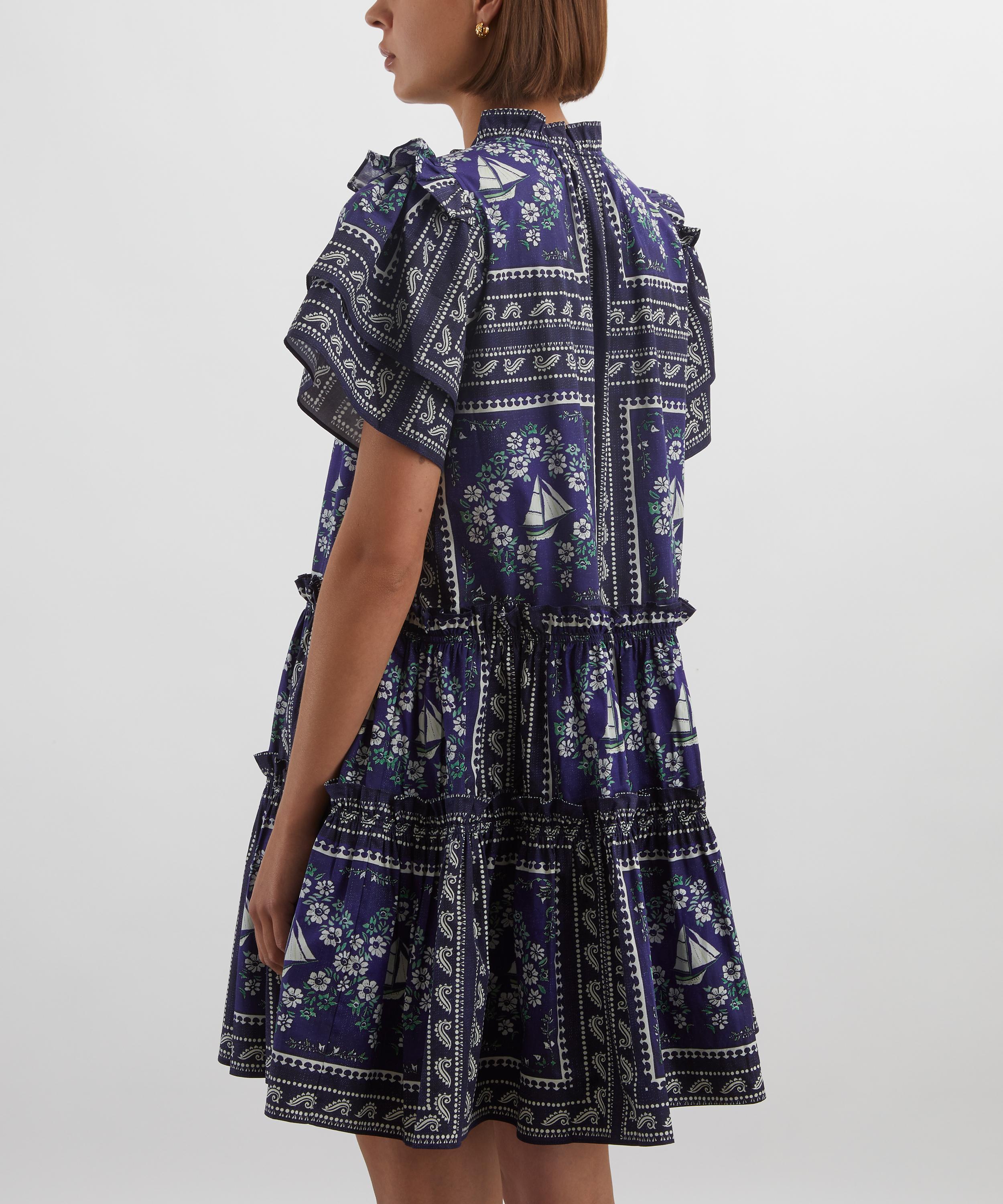 Hunter Bell - Merritt Bon Voyage Swing Mini Dress image number 3