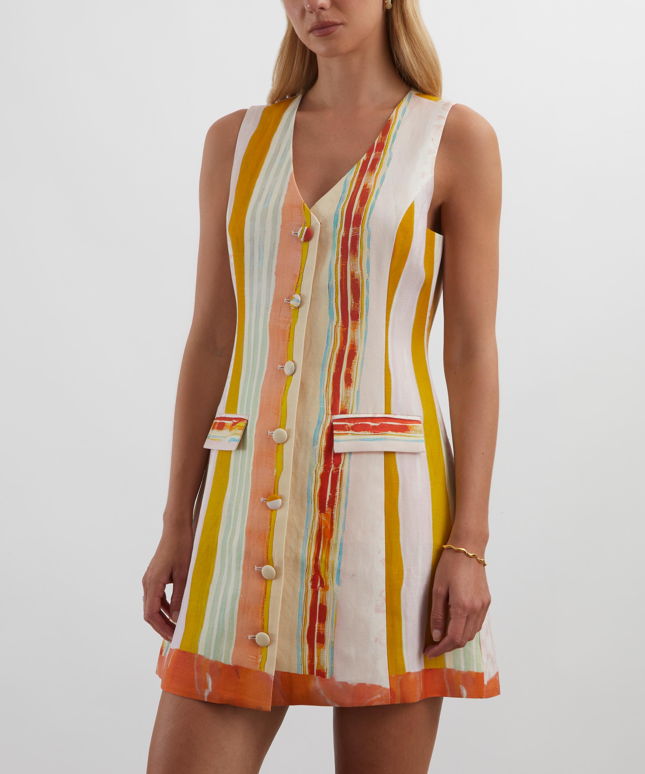 Hunter Bell - Suni Striped Vest Mini Dress image number 2