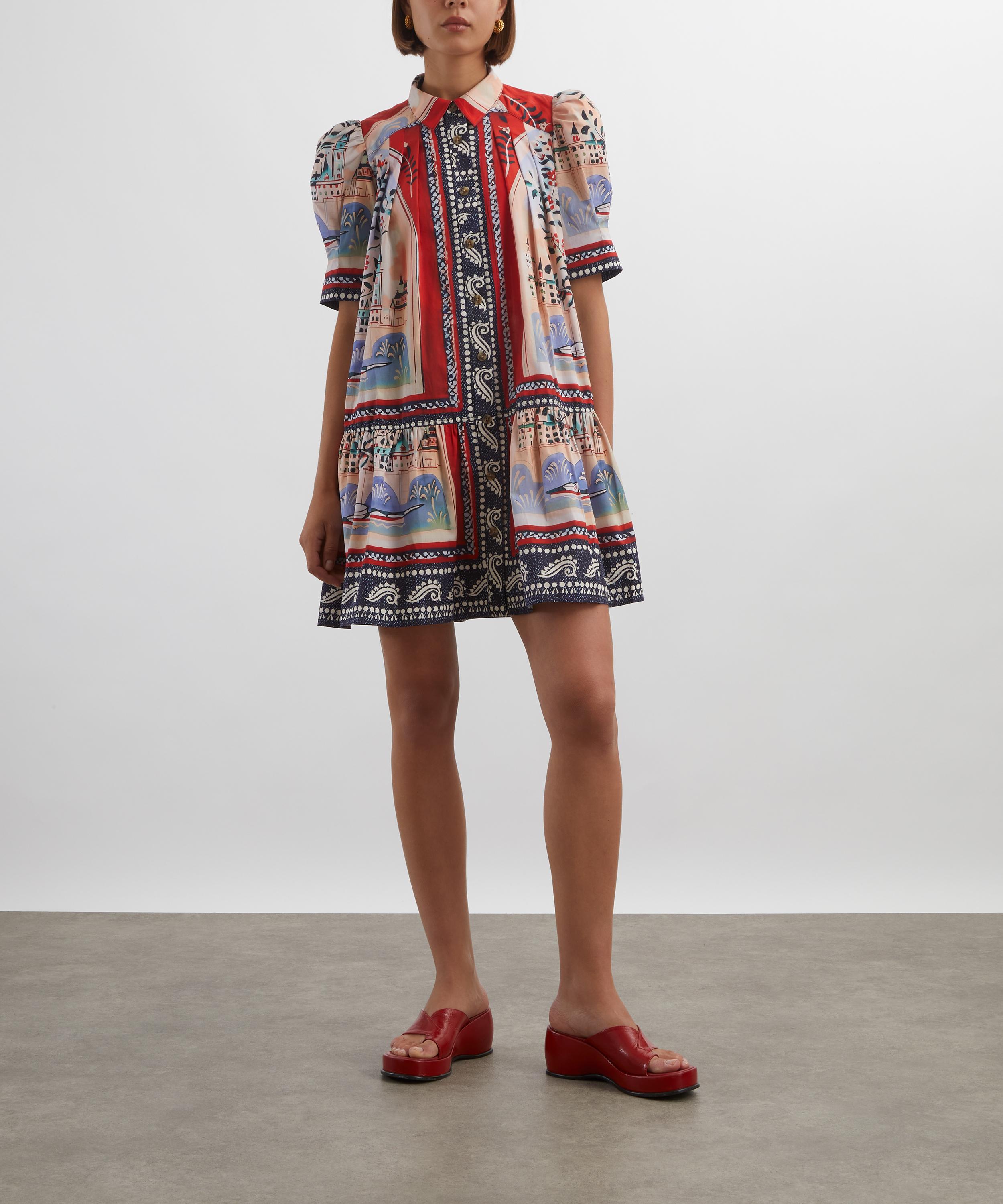 Hunter Bell - Leslie Coastal Village Mini Dress image number 1