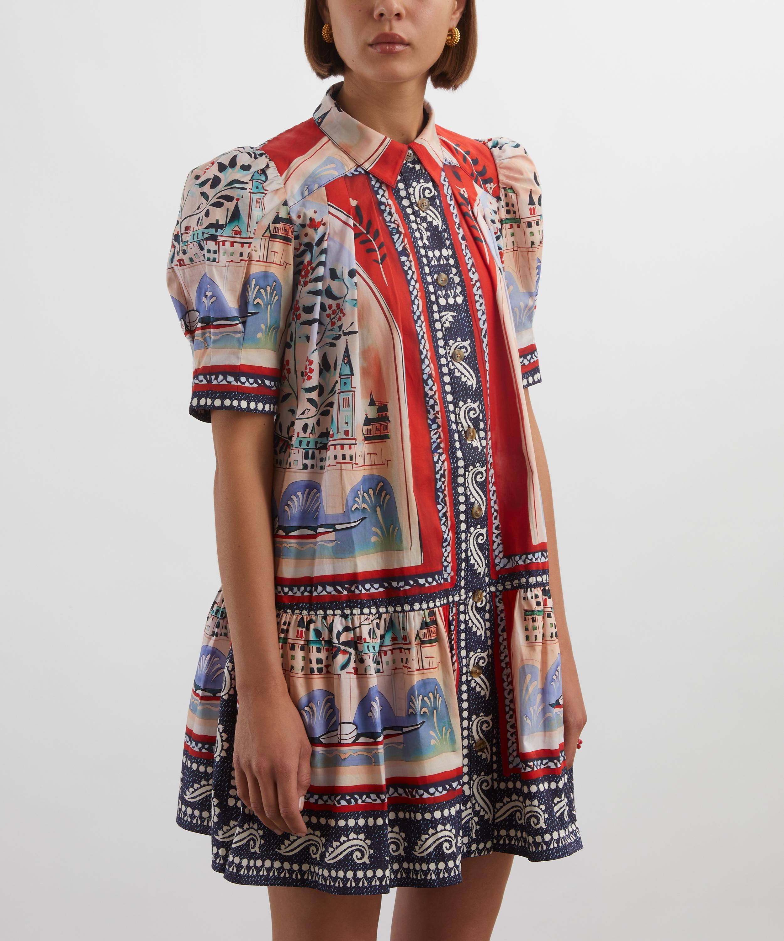 Hunter Bell - Leslie Coastal Village Mini Dress image number 2