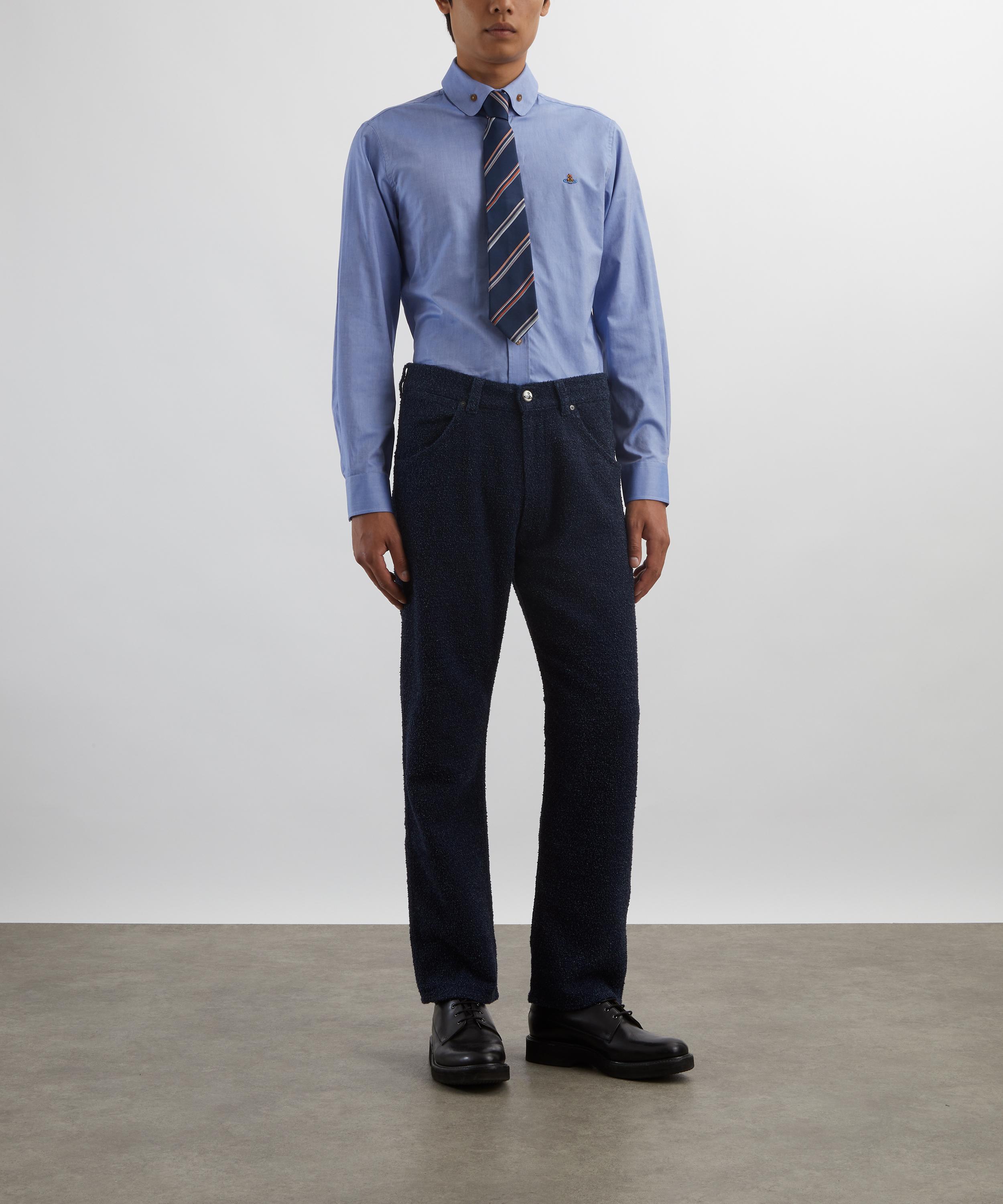 Vivienne Westwood - Blue Two-Button Krall Shirt image number 1