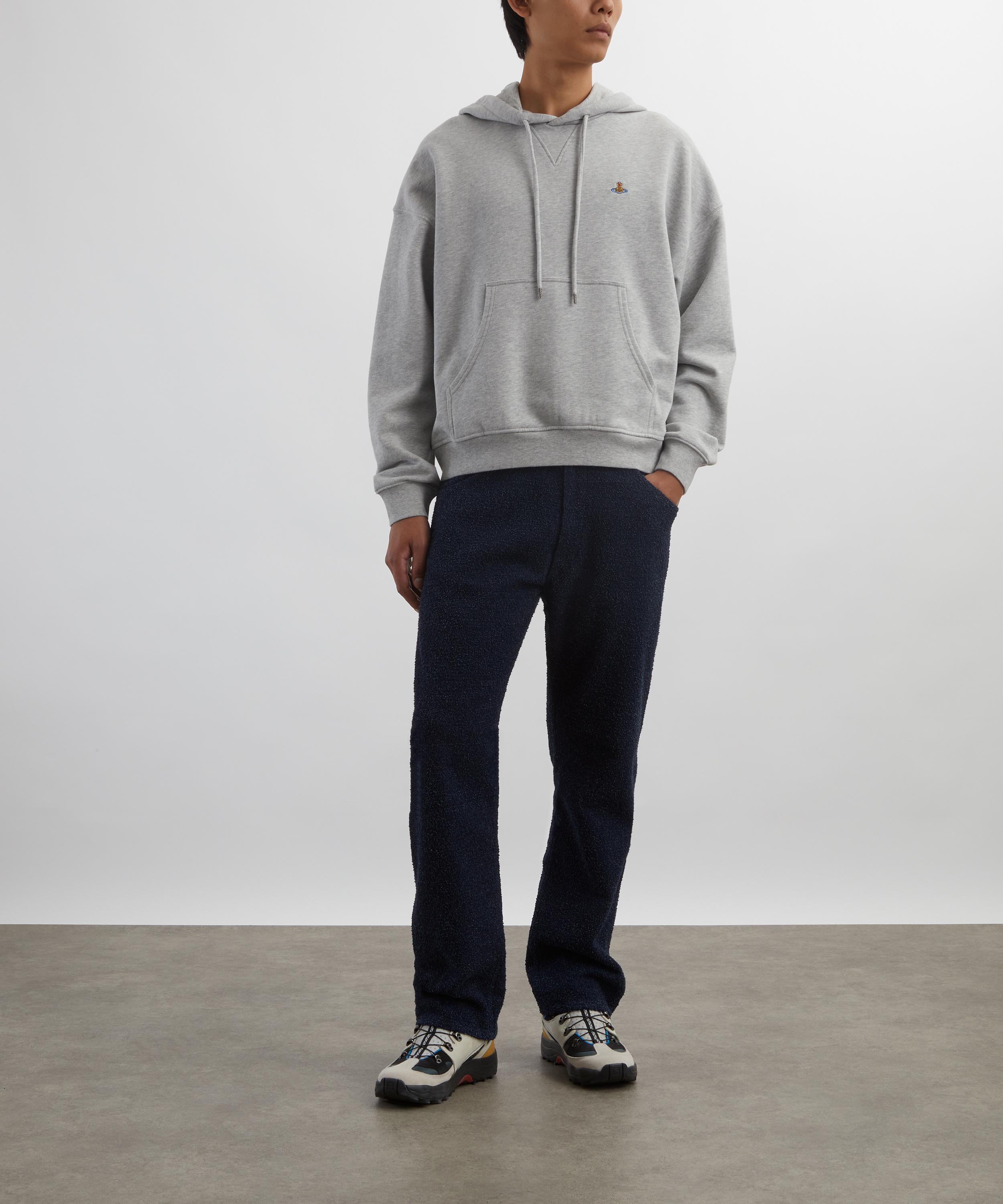 Vivienne Westwood - Ashton Grey Melange Hoodie image number 1