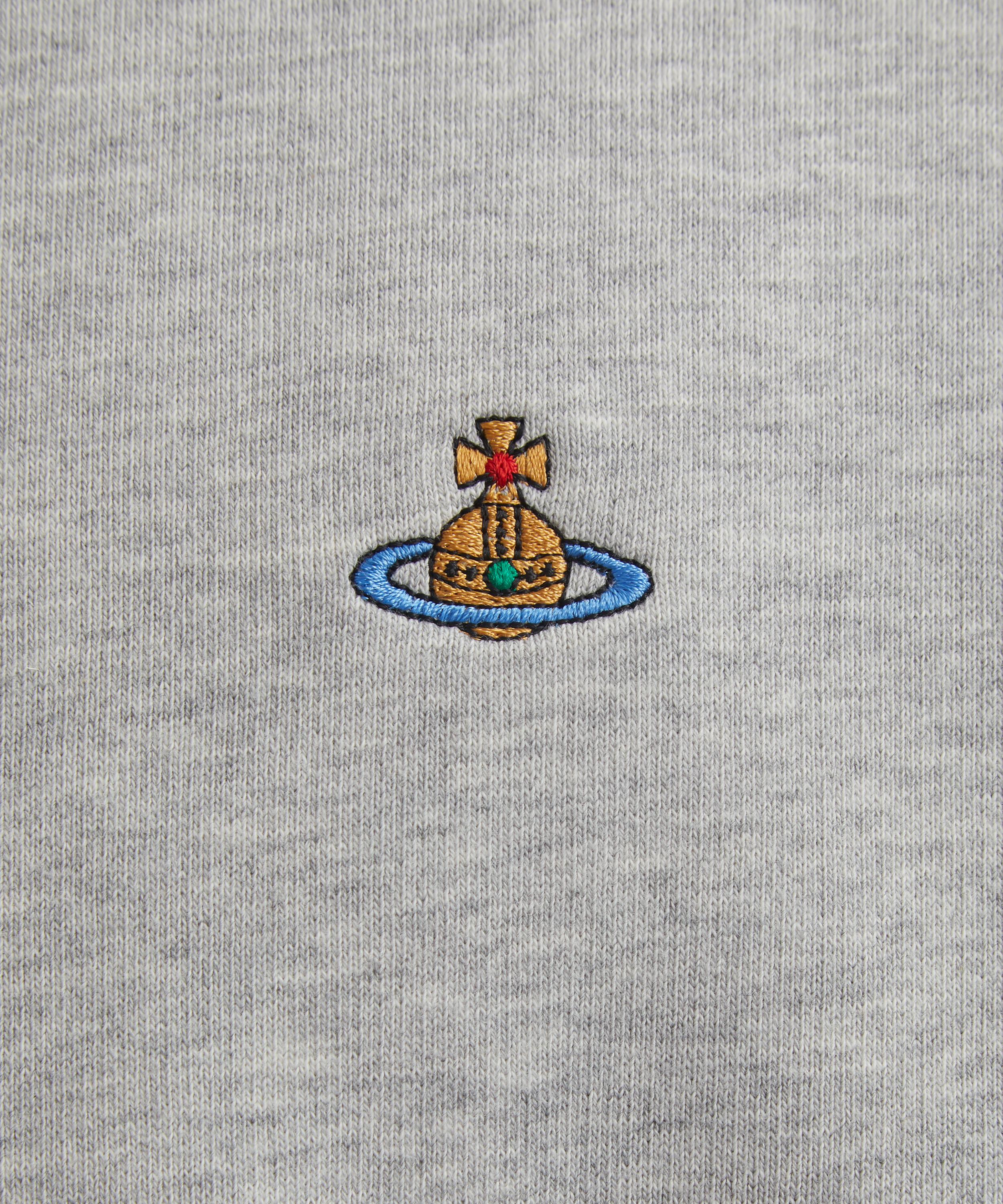 Vivienne Westwood - Ashton Grey Melange Hoodie image number 4