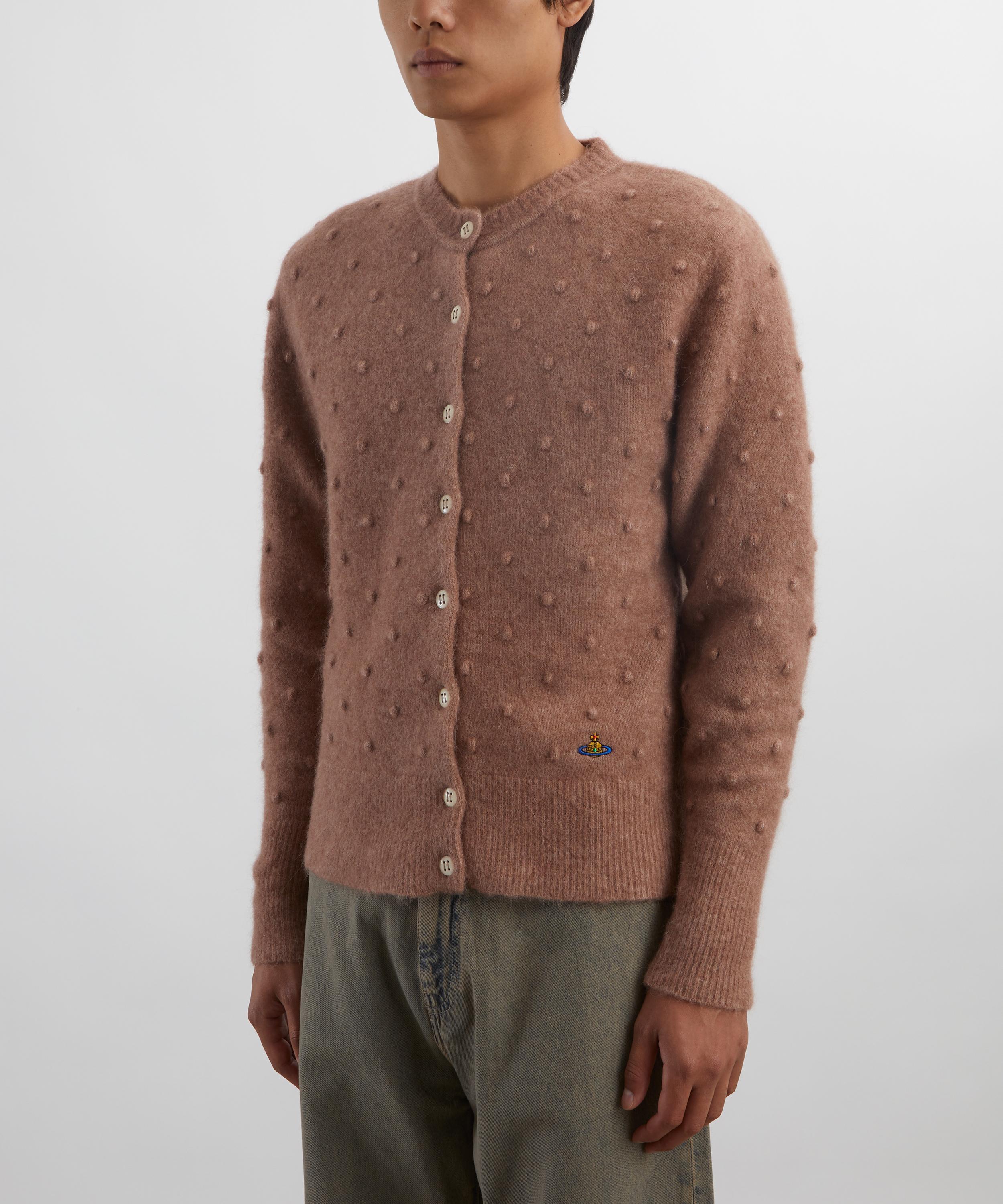 Vivienne Westwood - Rubina Blush Alpaca-Wool Cardigan image number 2