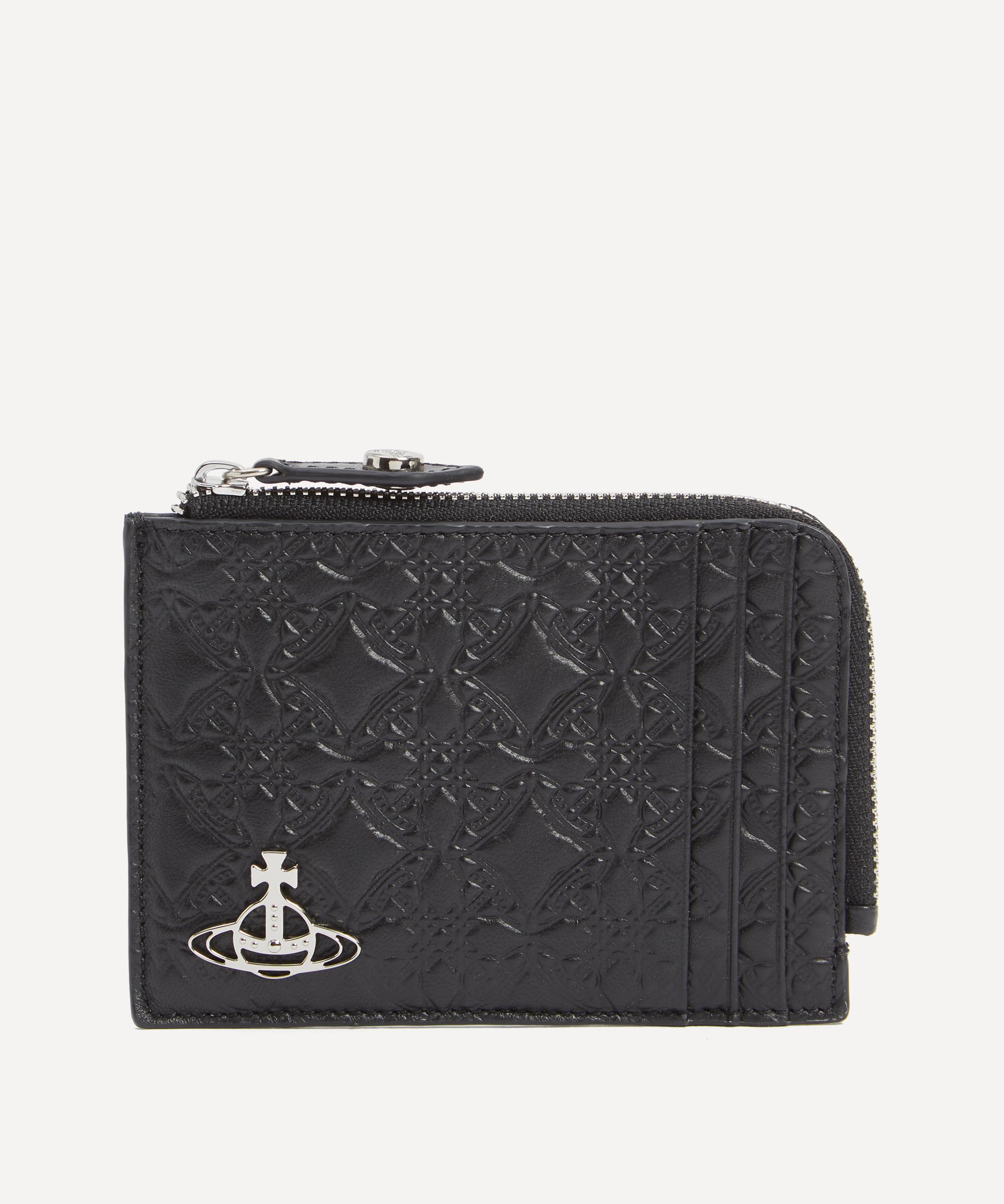 Vivienne Westwood - Embossed Leather Zip Cardholder