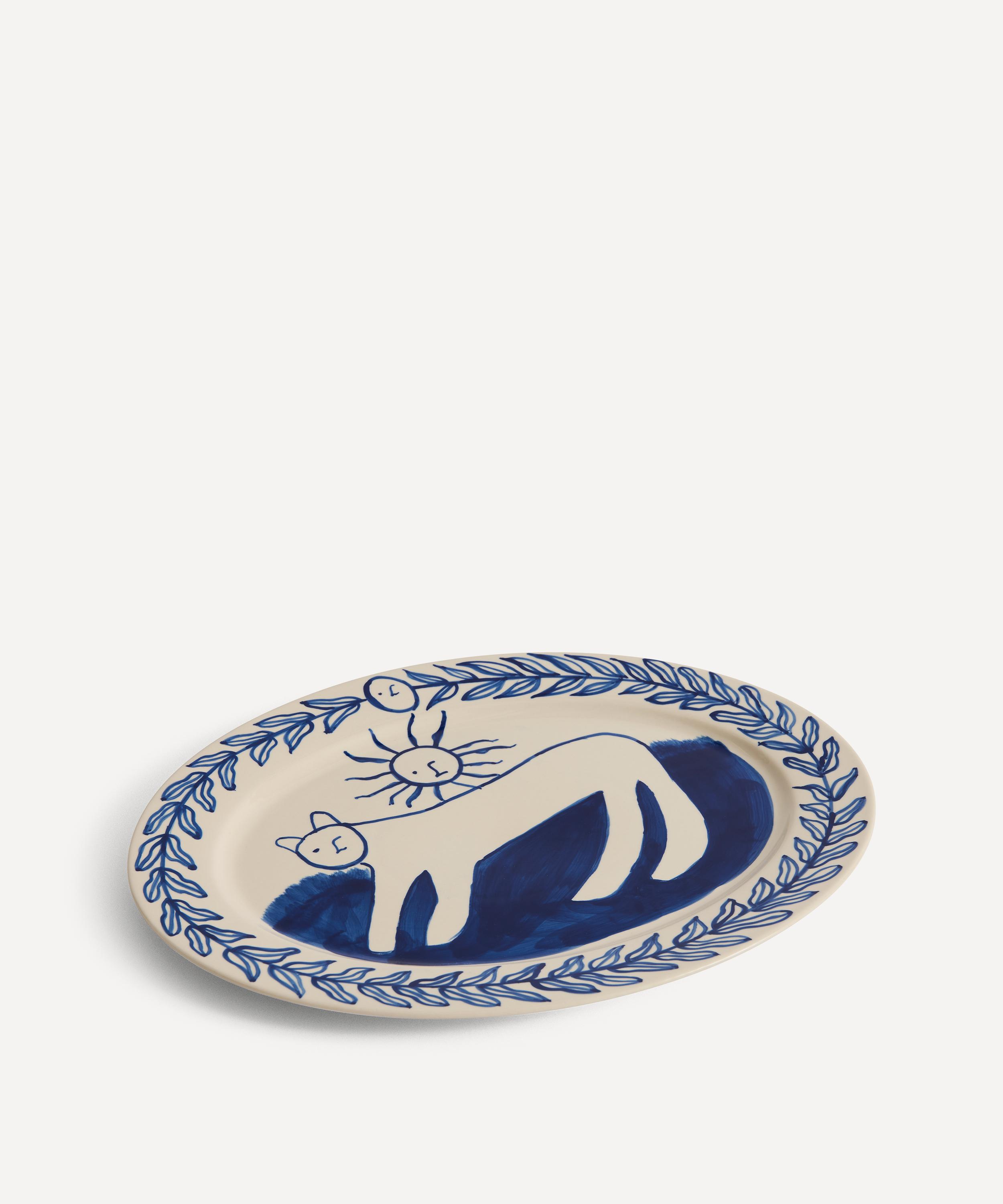 Hay - x Emma Kohlmann La Pittura Oval Serving Platter image number 2