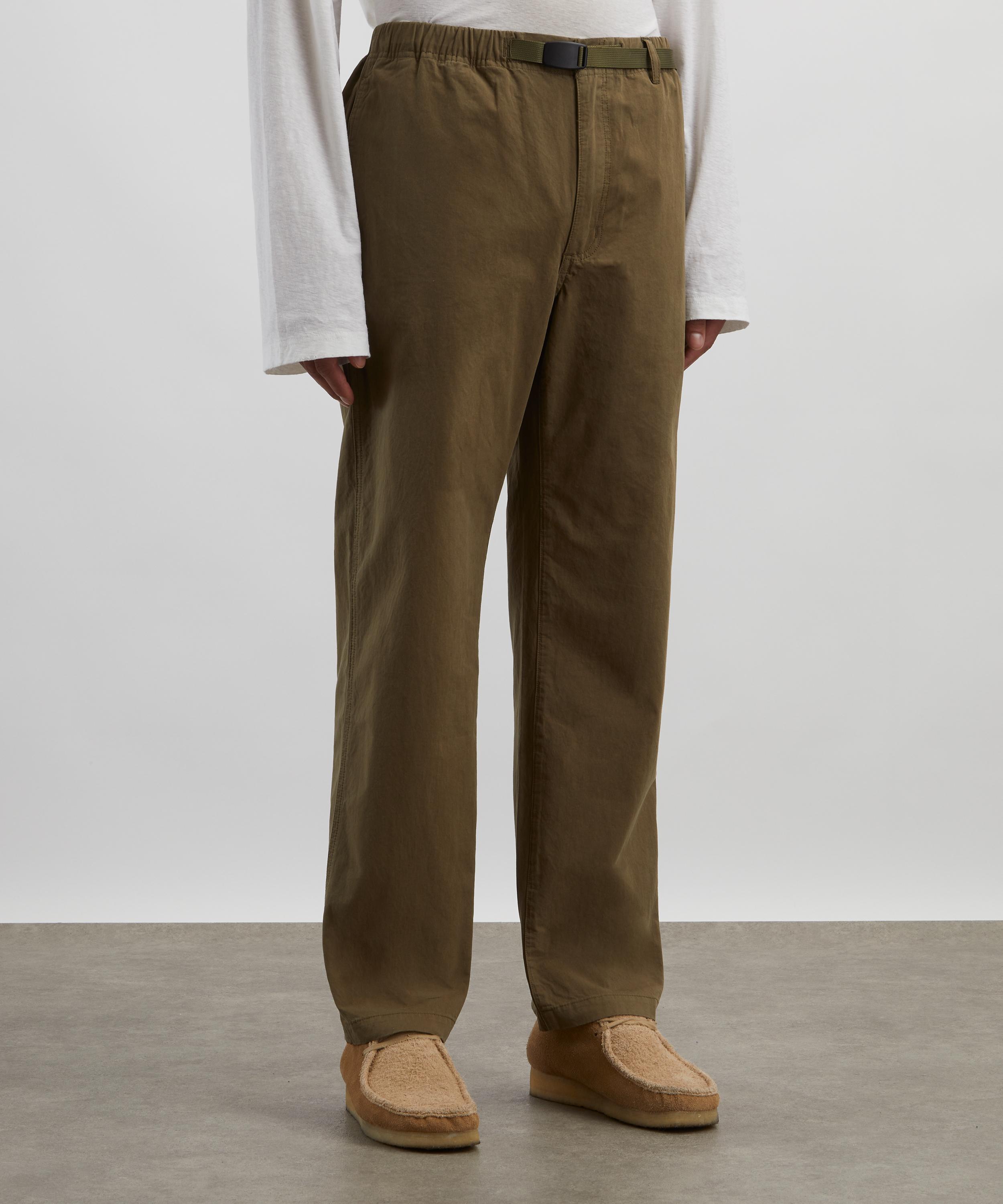 Adsum - Olive Belted Bank Trousers image number 2
