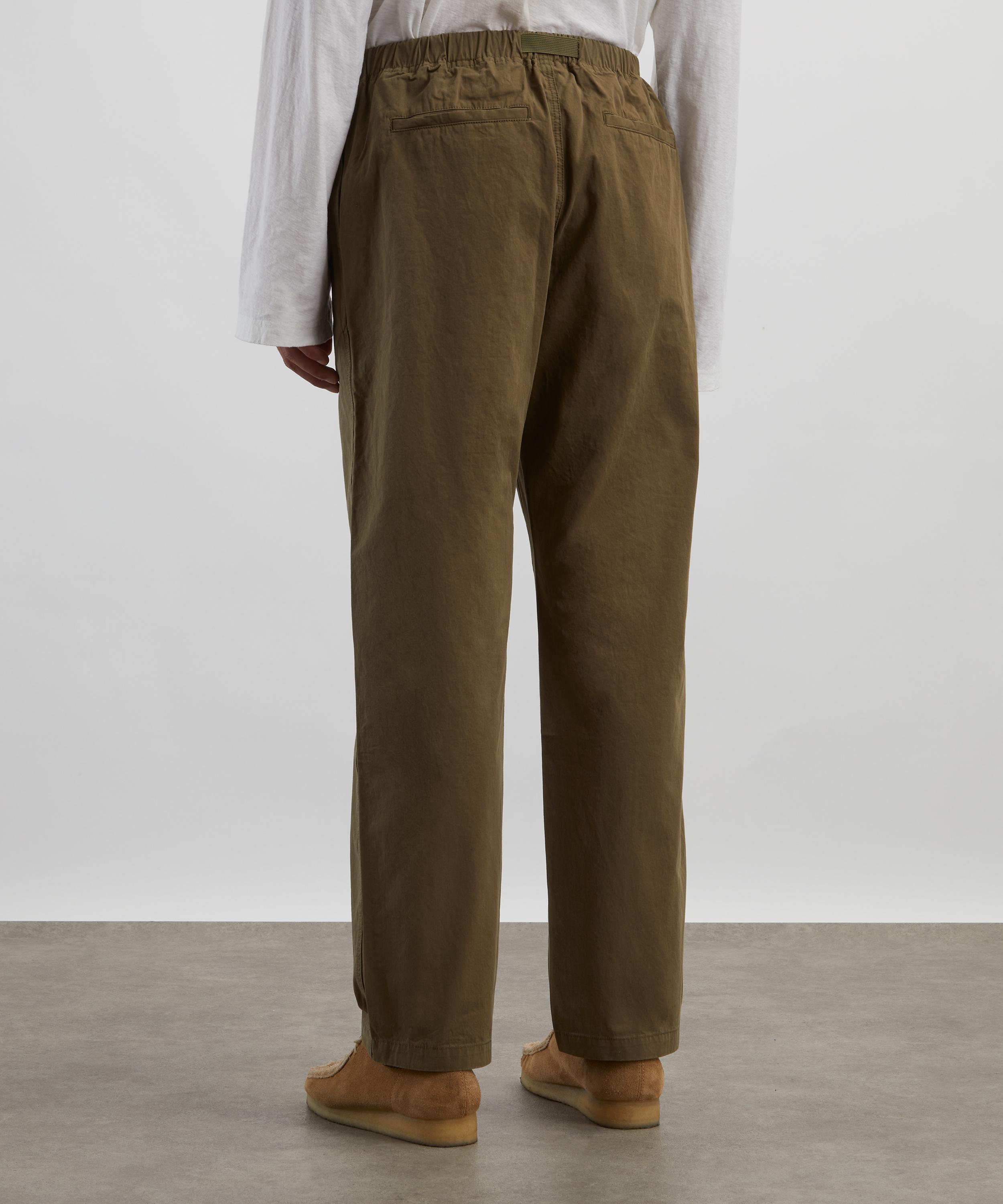 Adsum - Olive Belted Bank Trousers image number 3