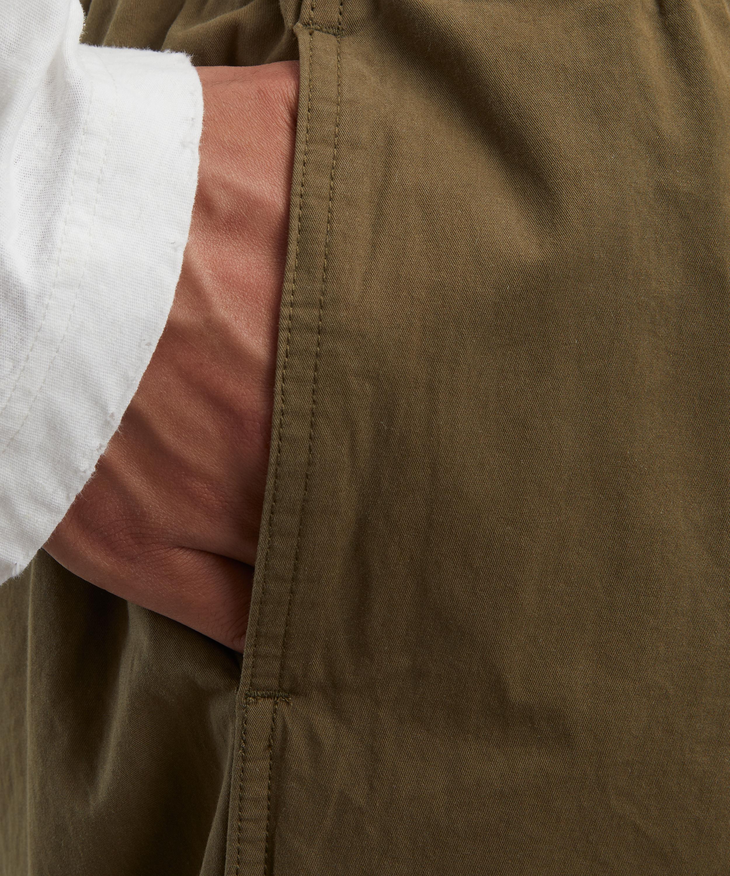 Adsum - Olive Belted Bank Trousers image number 4