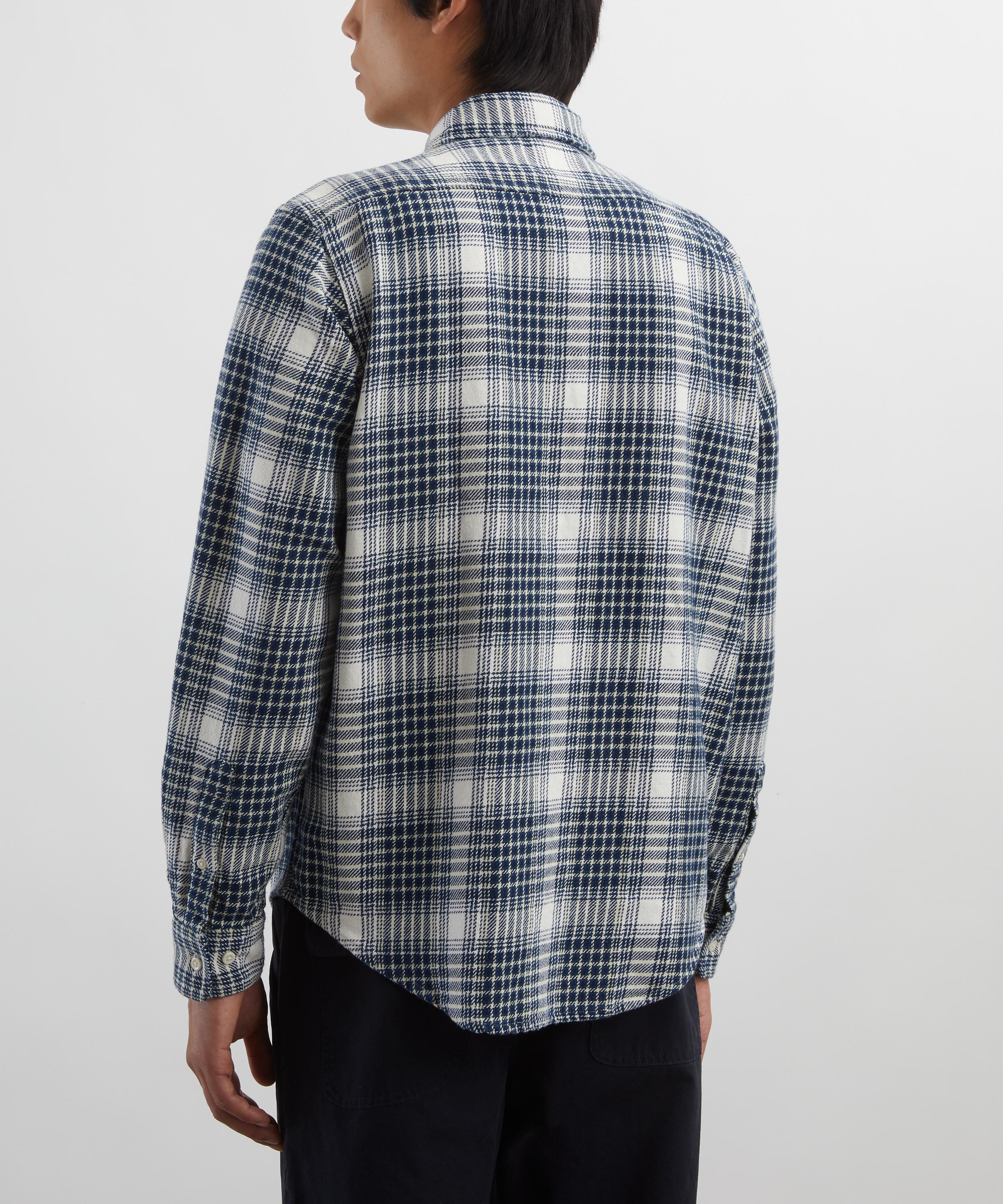 Adsum - Beige Check Classic Plaid Workshirt  image number 3