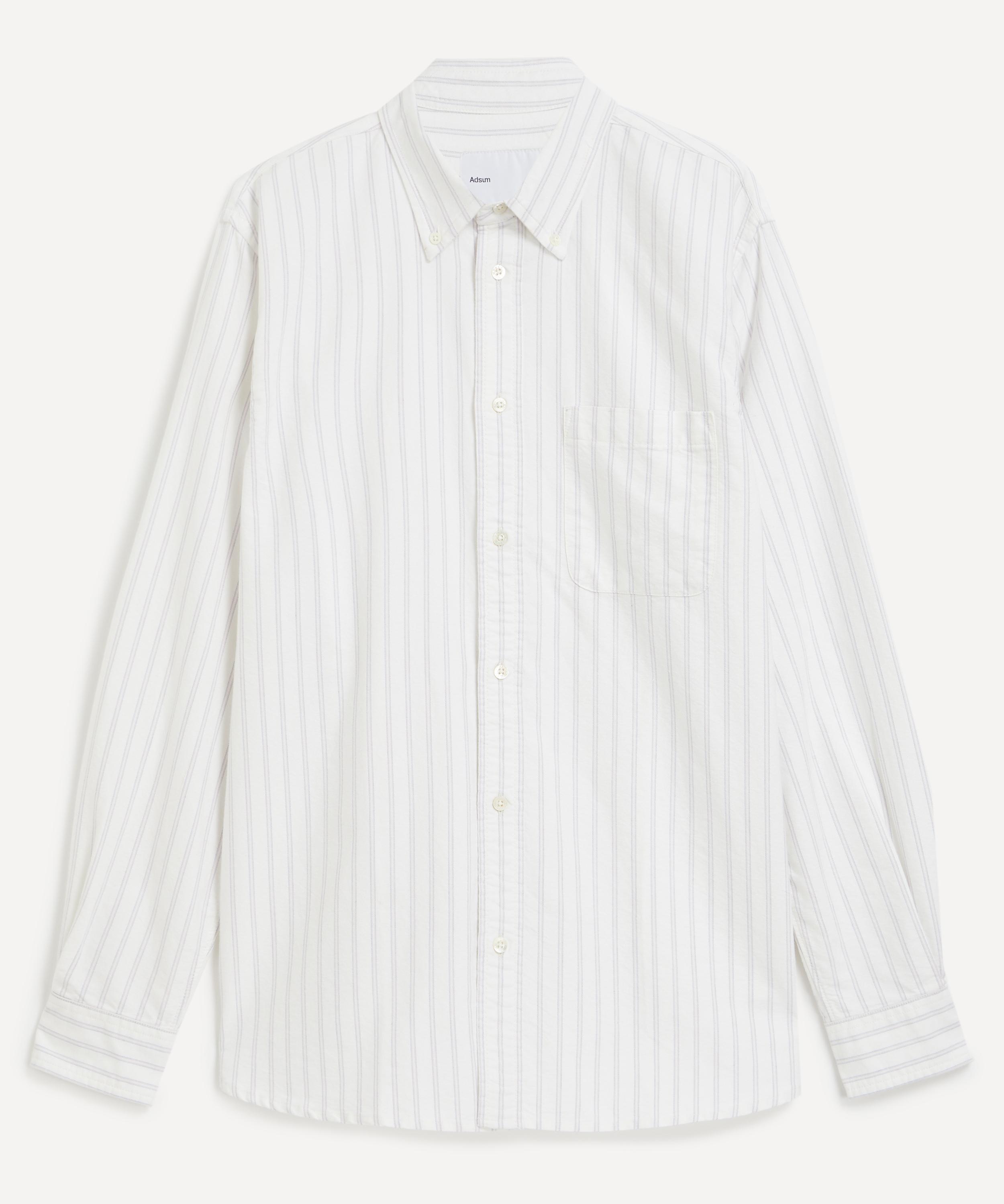 Adsum - Blue Stripe Premium Oxford Button Down Shirt
