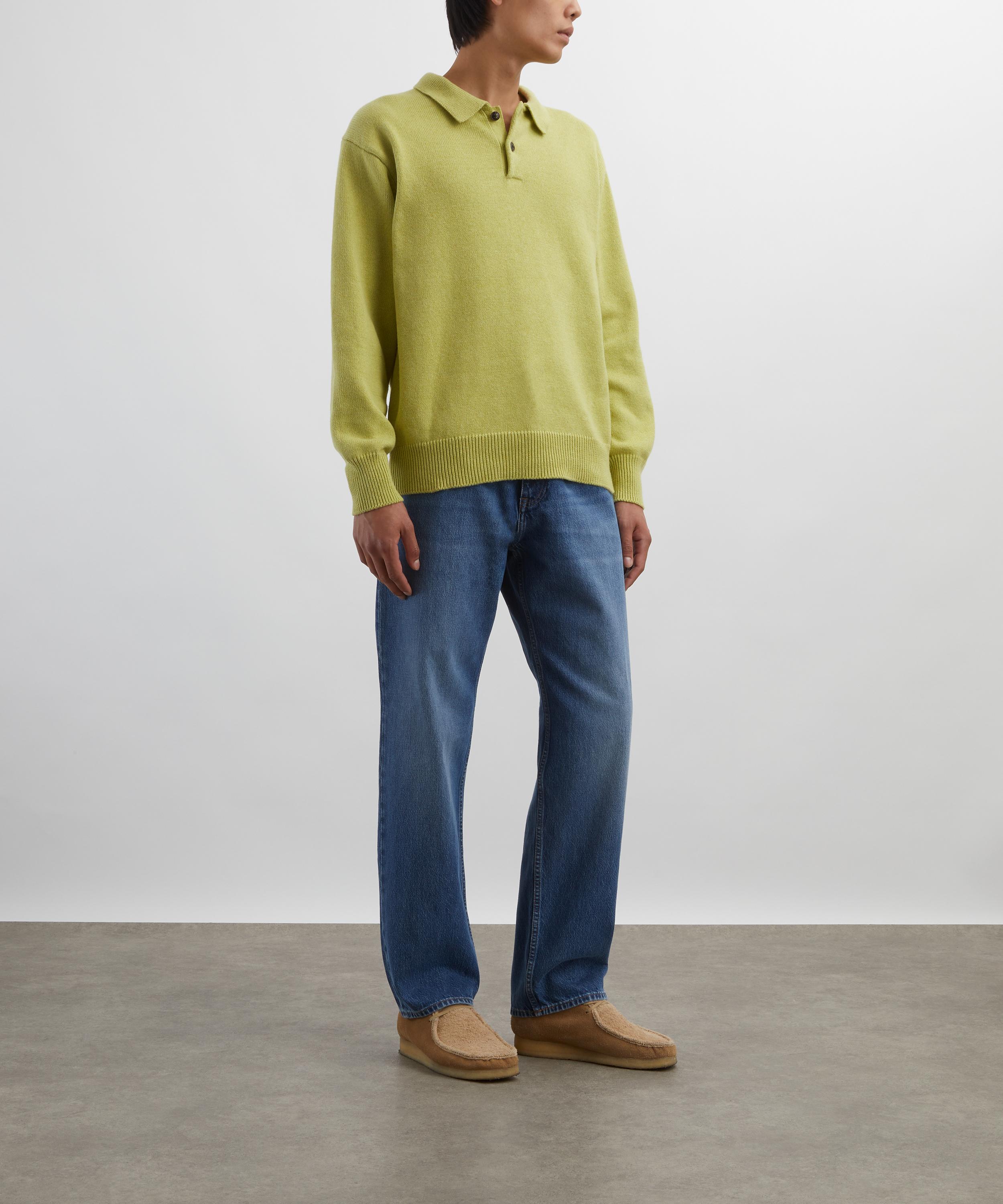 Adsum - Chartreuse Pady Polo Jumper image number 1