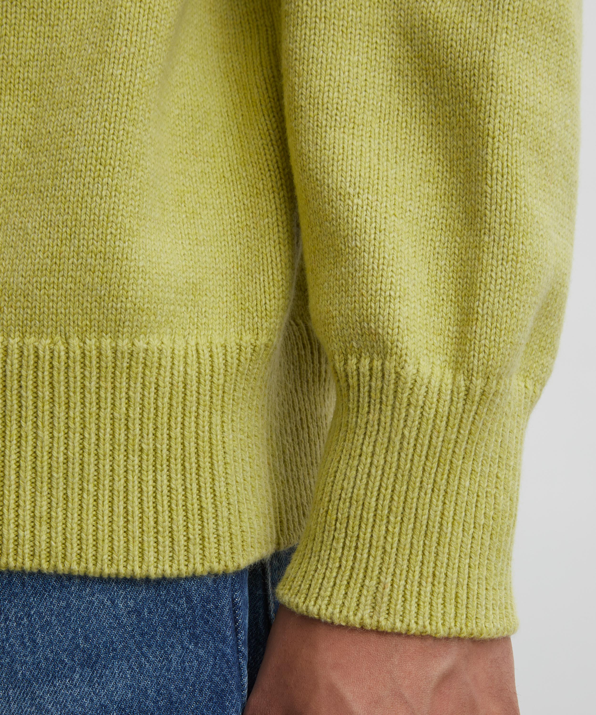 Adsum - Chartreuse Pady Polo Jumper image number 4