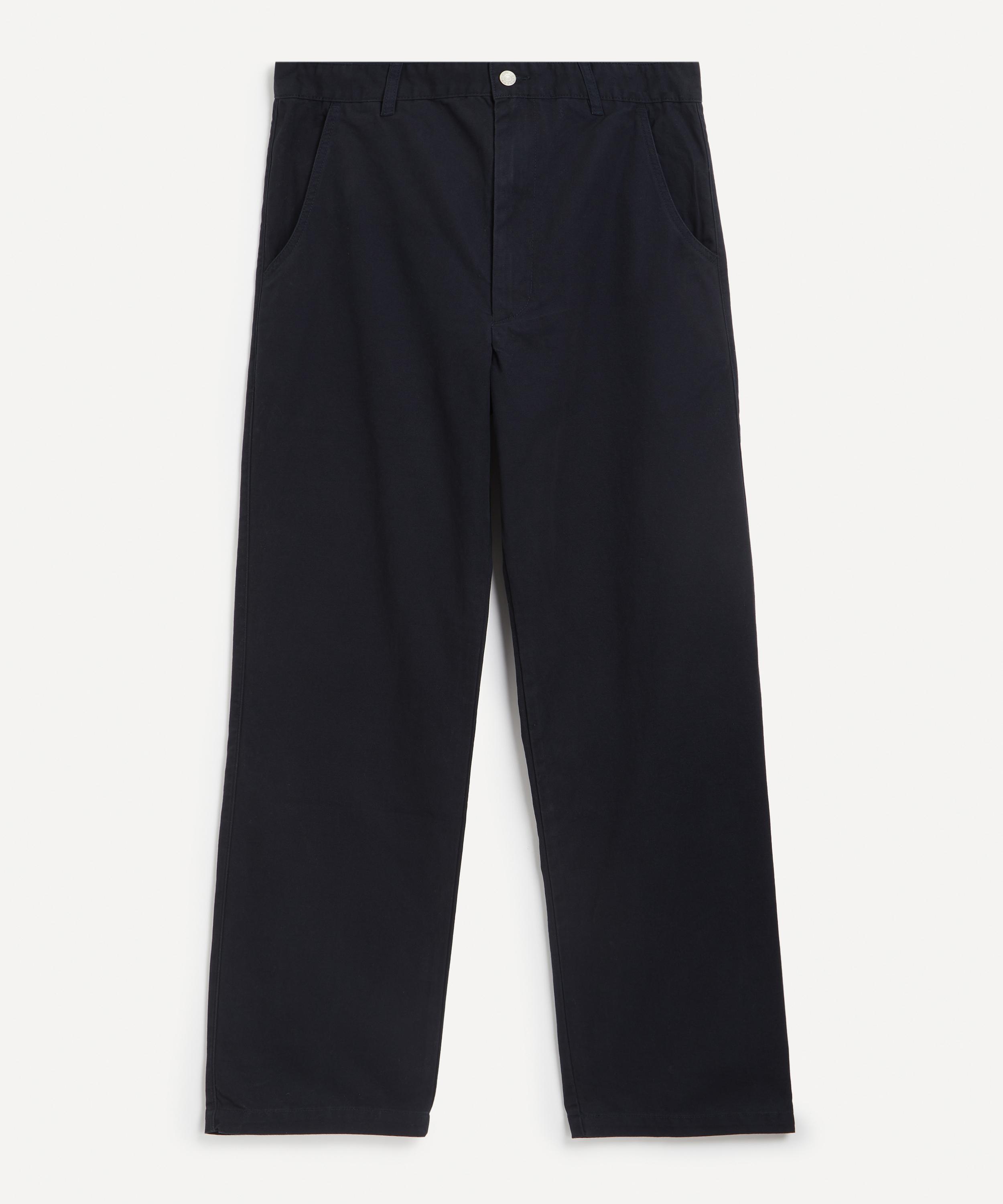 Adsum - Navy Flap Pocket Trousers image number 0